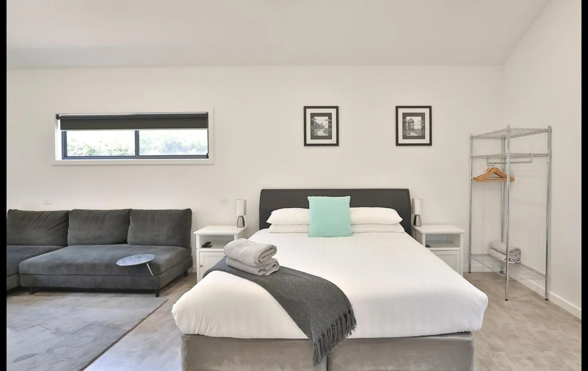 Bed in Mildura Holiday Villas