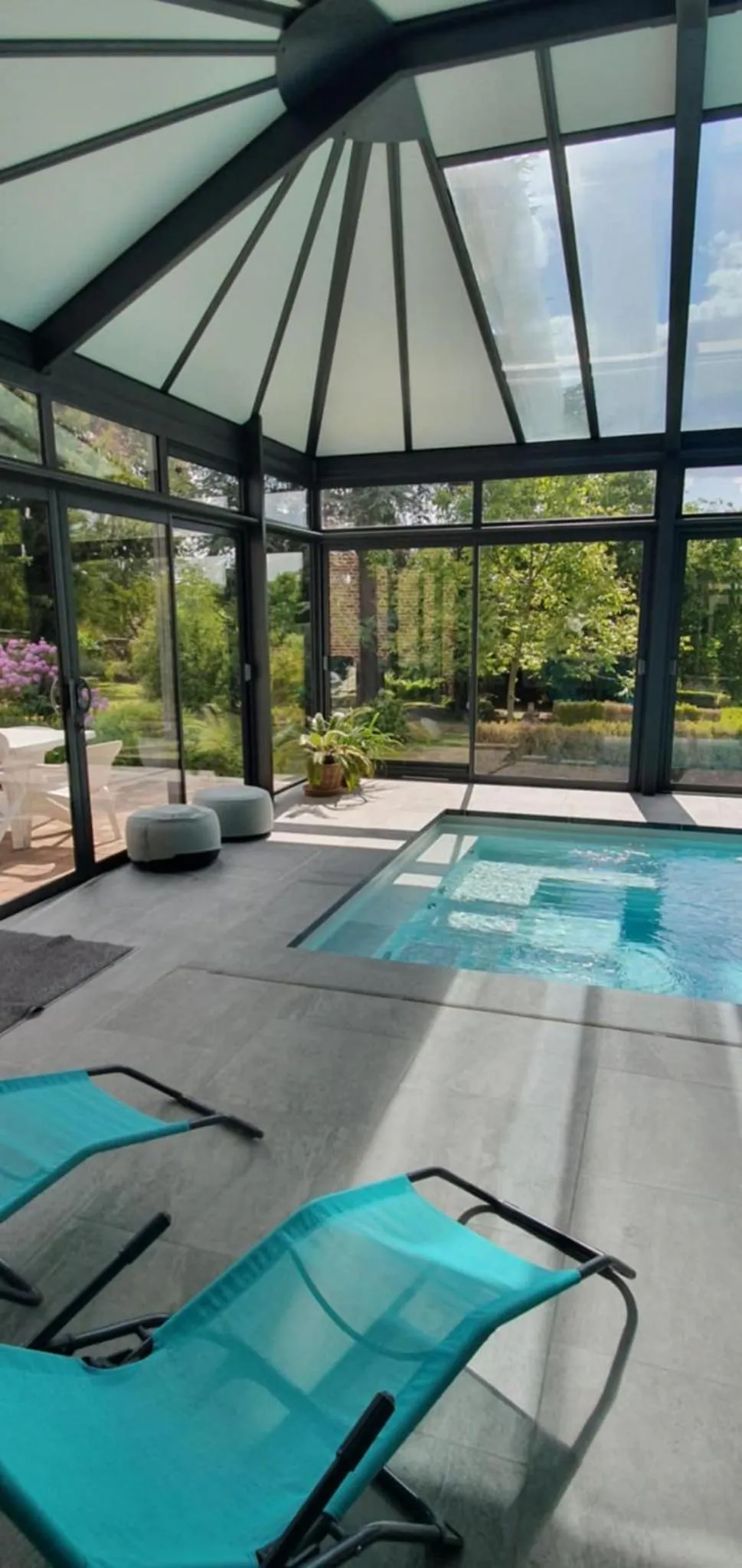 Balcony/Terrace in Chambres d'Hôtes des Rouets