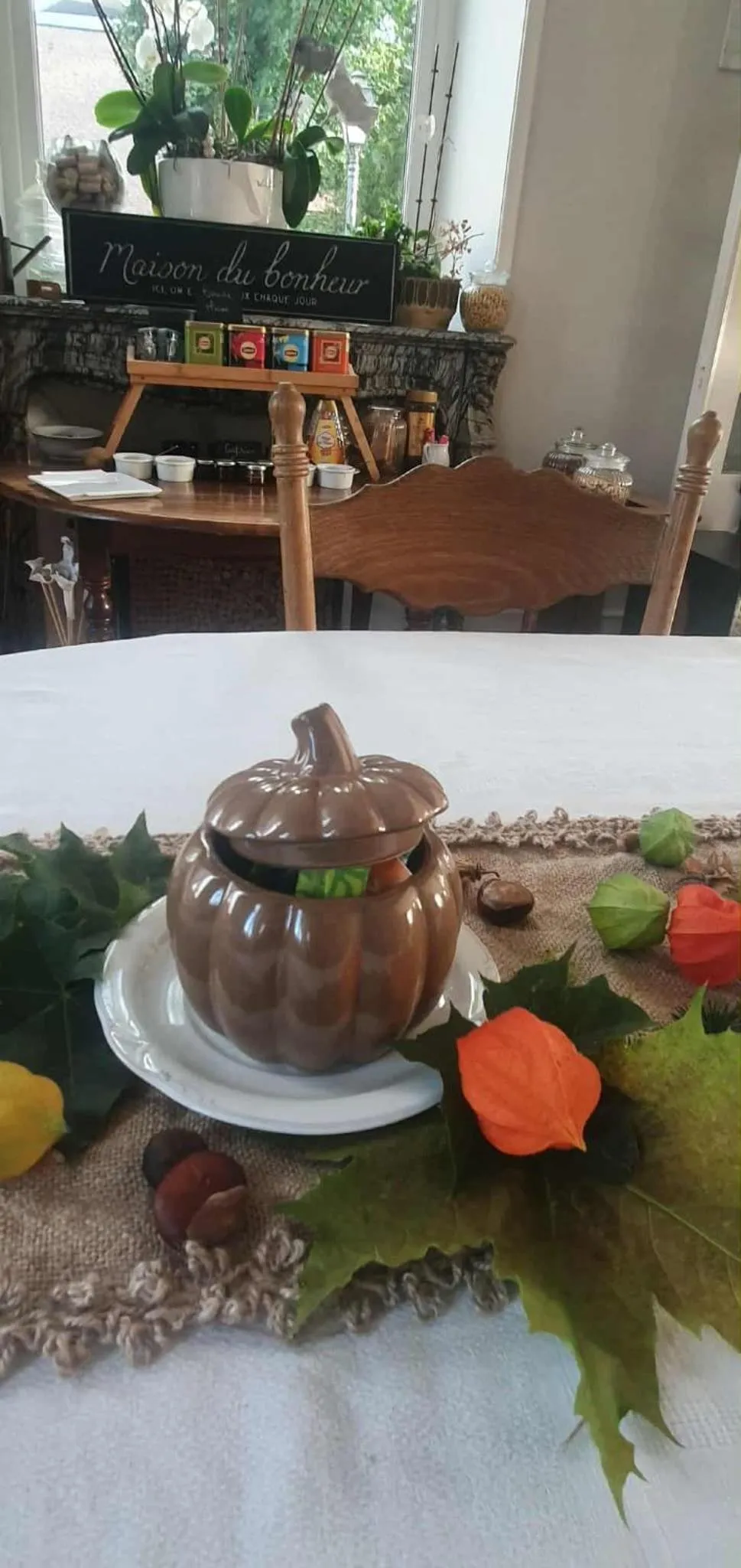 Food and drinks in Chambres d'Hôtes des Rouets