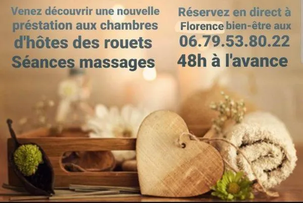Massage in Chambres d'Hôtes des Rouets
