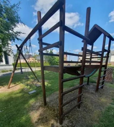 Children play ground in Chambres d'Hôtes des Rouets