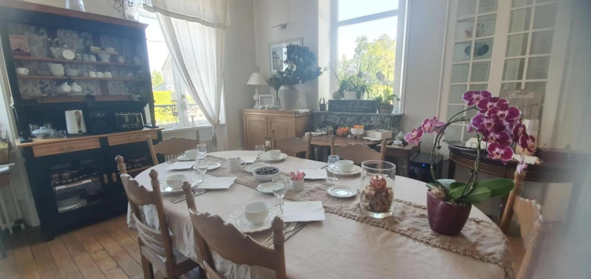 Food and drinks in Chambres d'Hôtes des Rouets