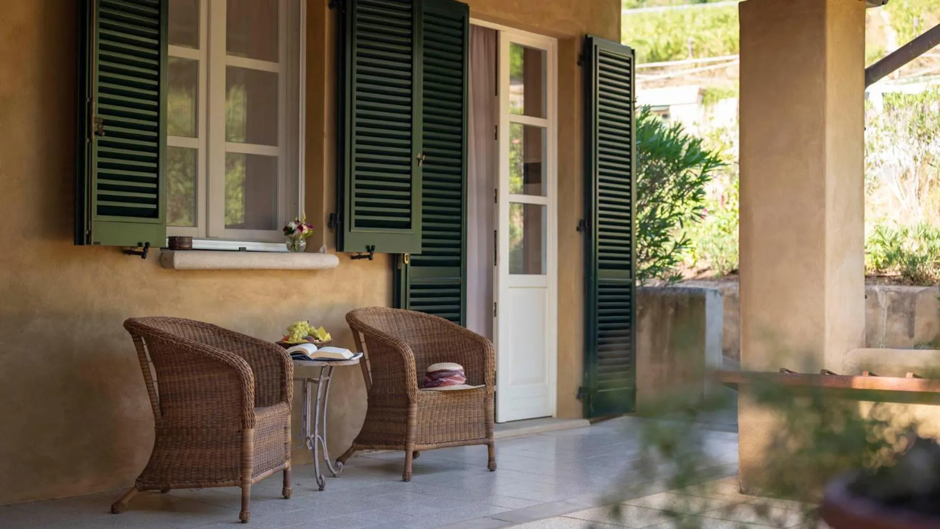 Patio in Tenuta il Sassone - Wine&Food