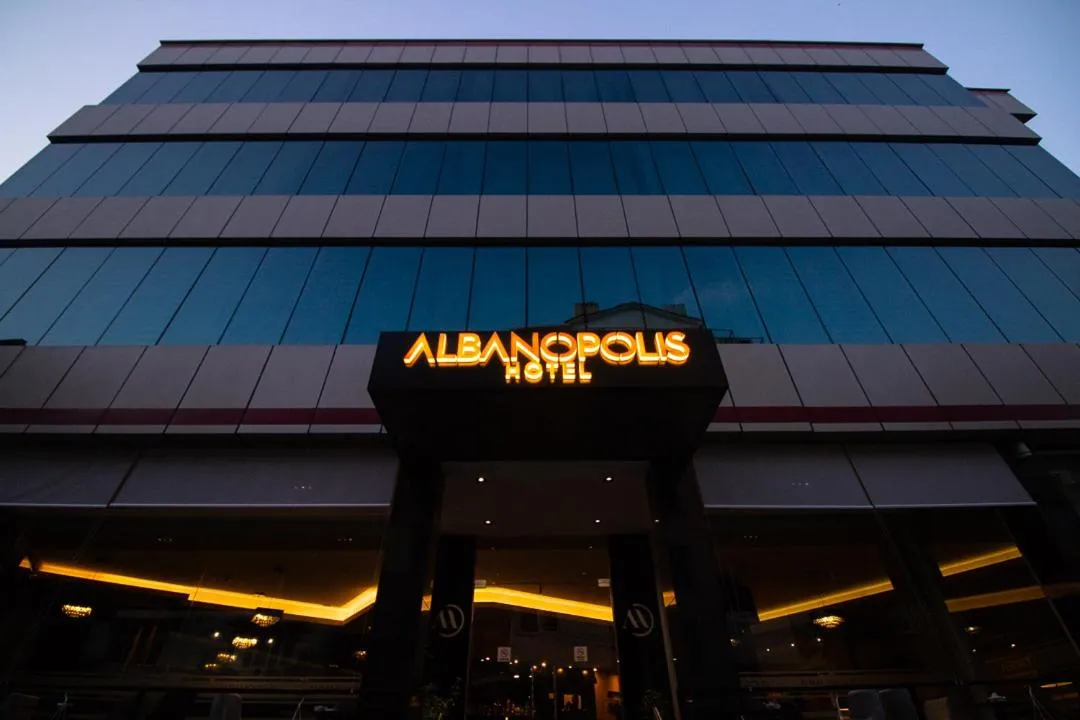 Facade/entrance in Albanopolis Hotel
