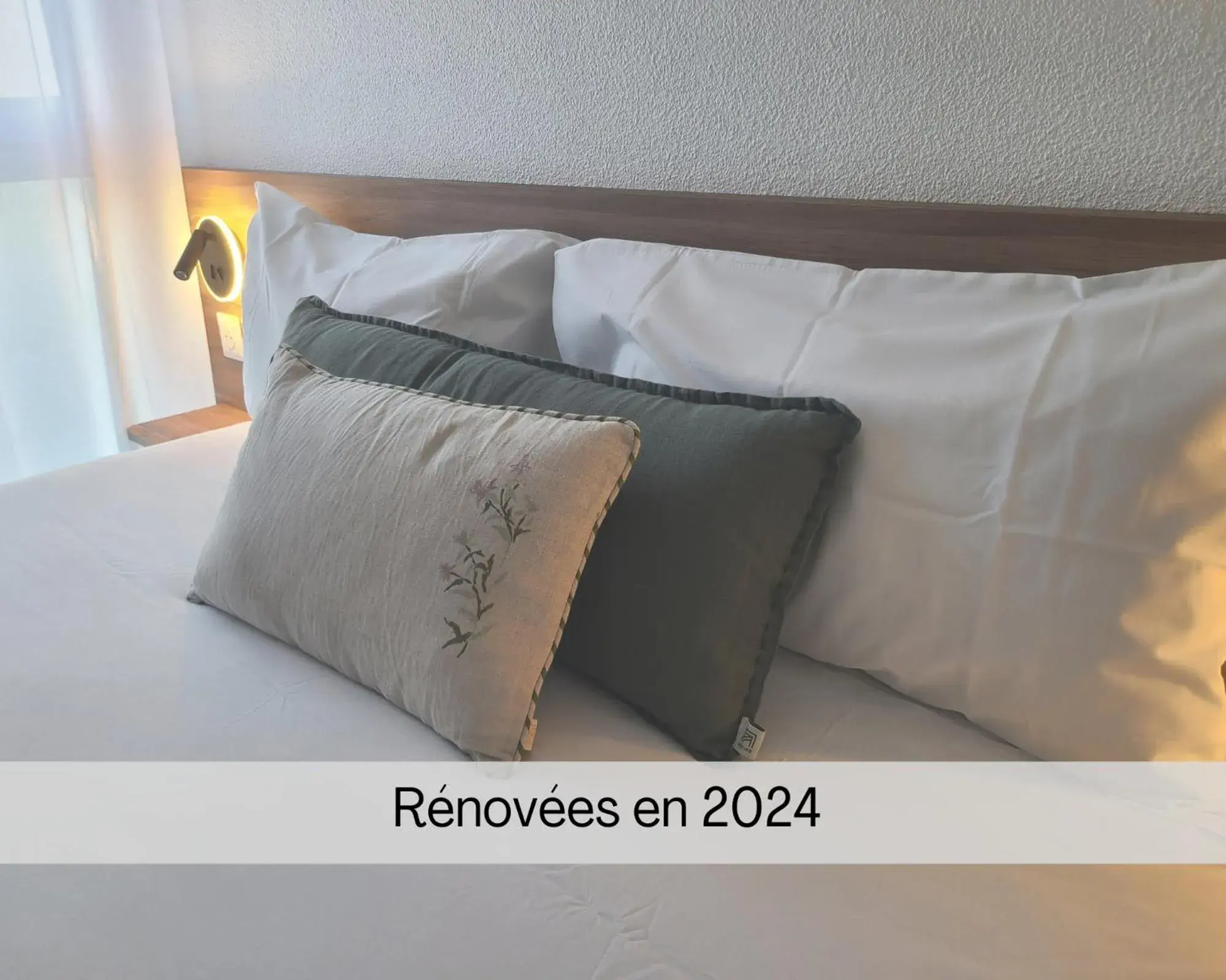 Bed in Hôtel Restaurant La Forestière Bed in Hôtel Restaurant La Forestière