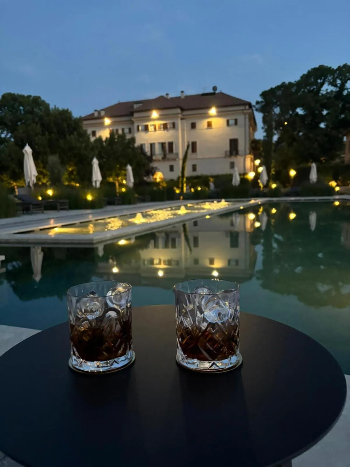 Swimming pool in Villa Corallo