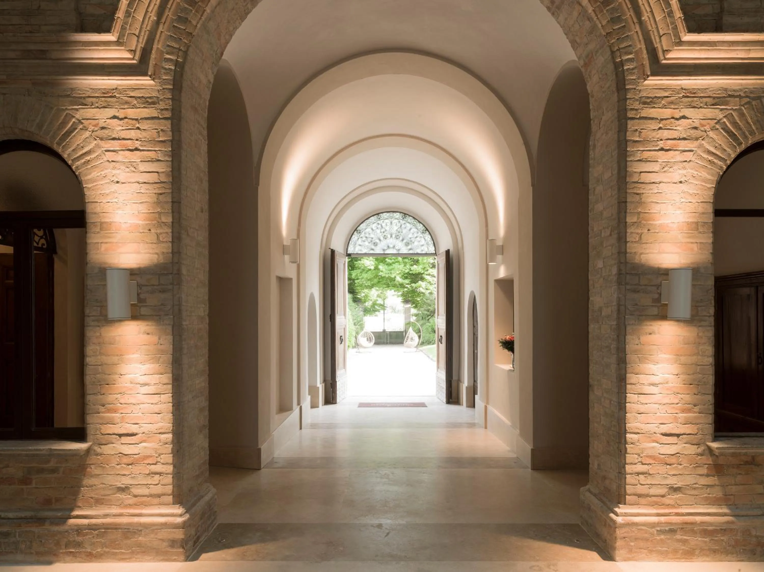 Lobby or reception in Villa Corallo