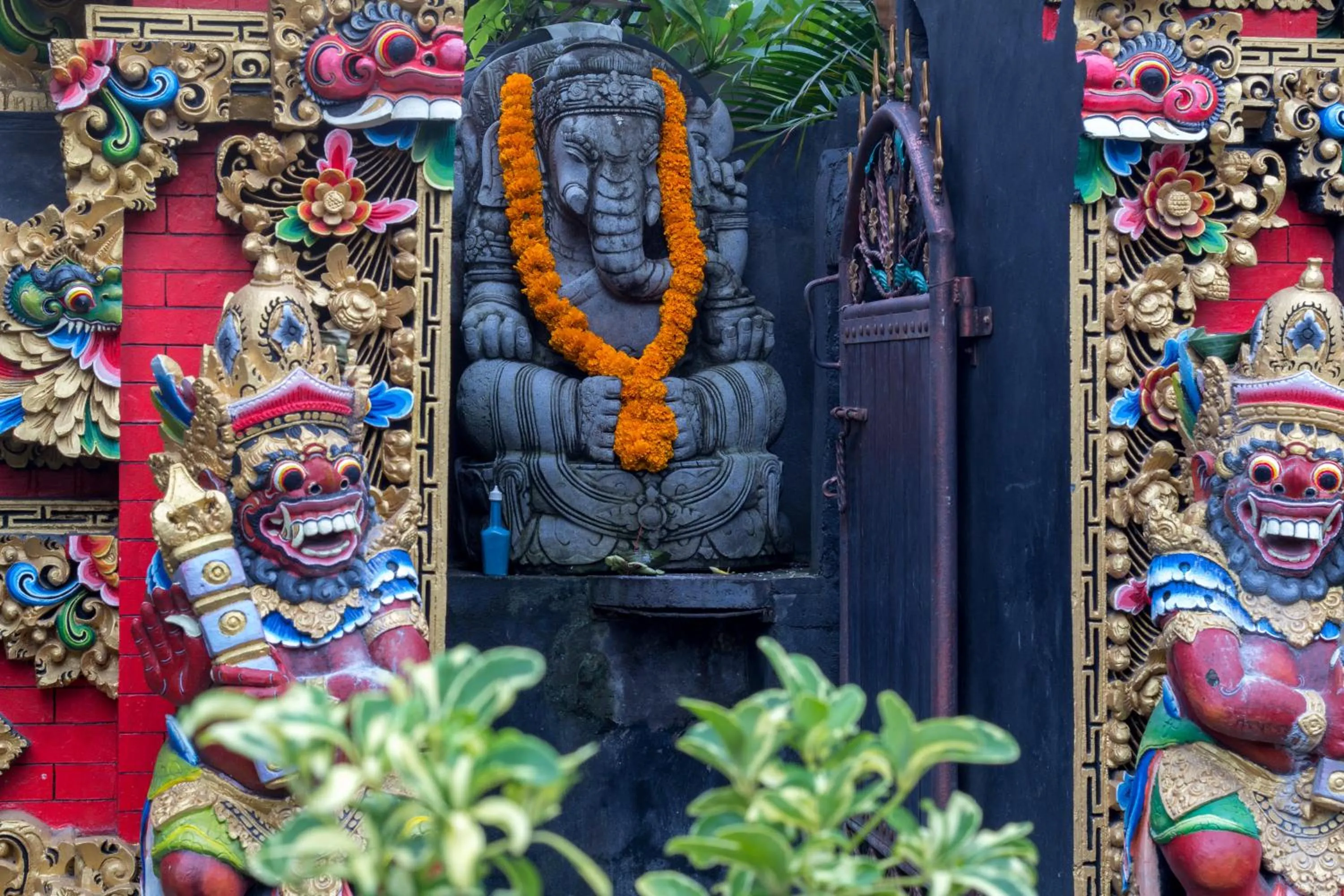 Patio in Bakung Beach Resort