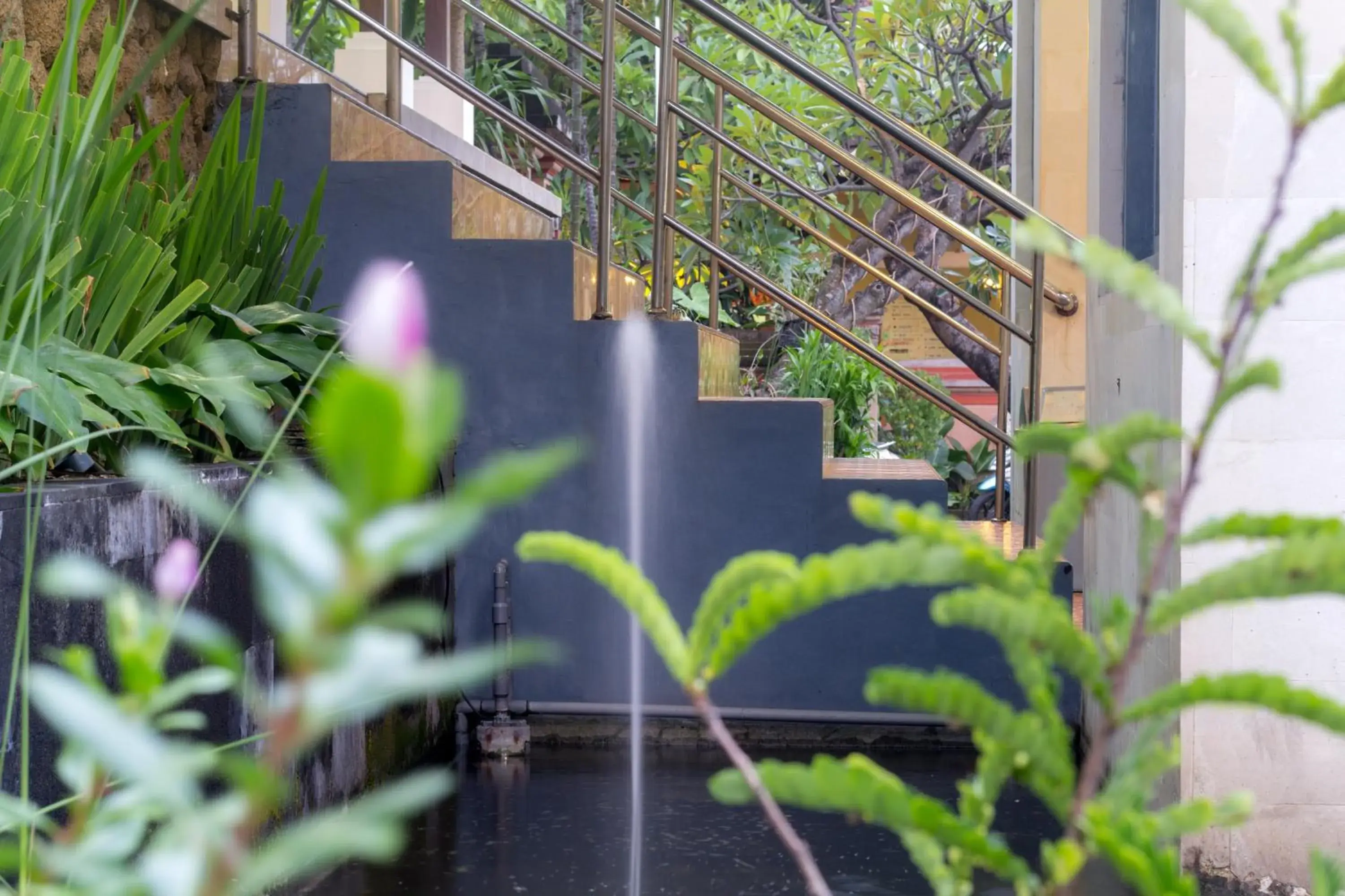 Facade/entrance in Bakung Beach Resort Facade/entrance in Bakung Beach Resort