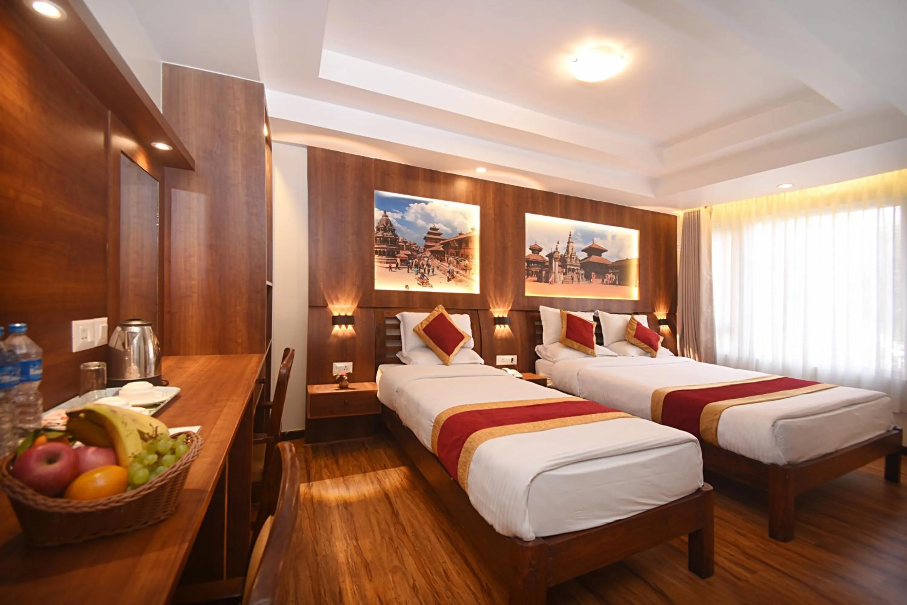 Bed in Hotel Friends Home