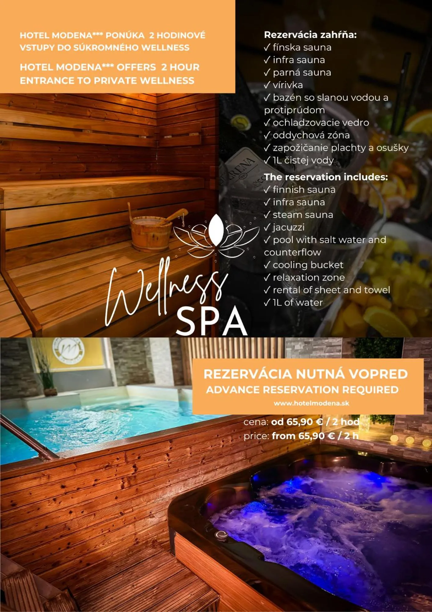 Spa and wellness centre/facilities in Hotel Modena