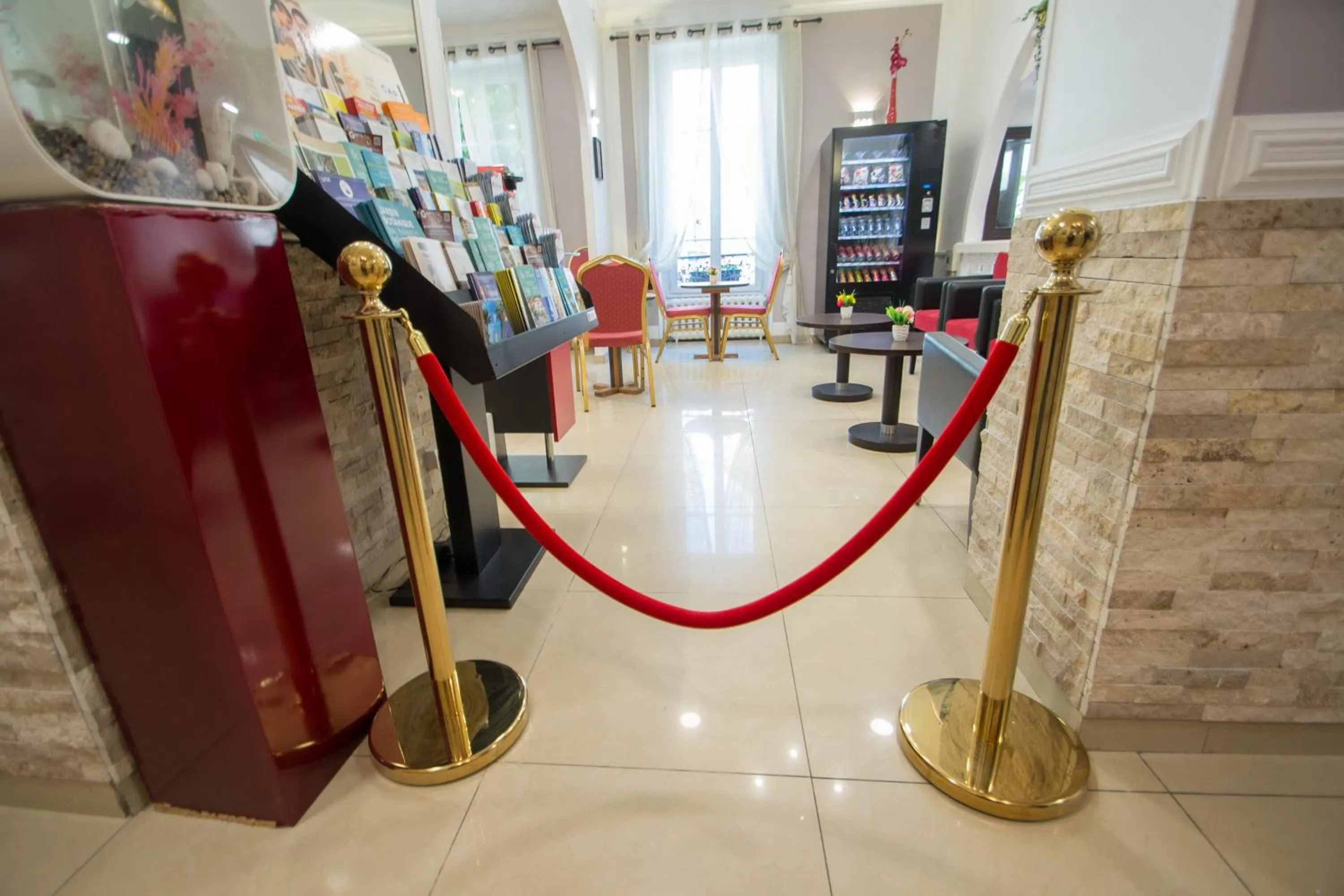 Decorative detail in Hôtel Parisien