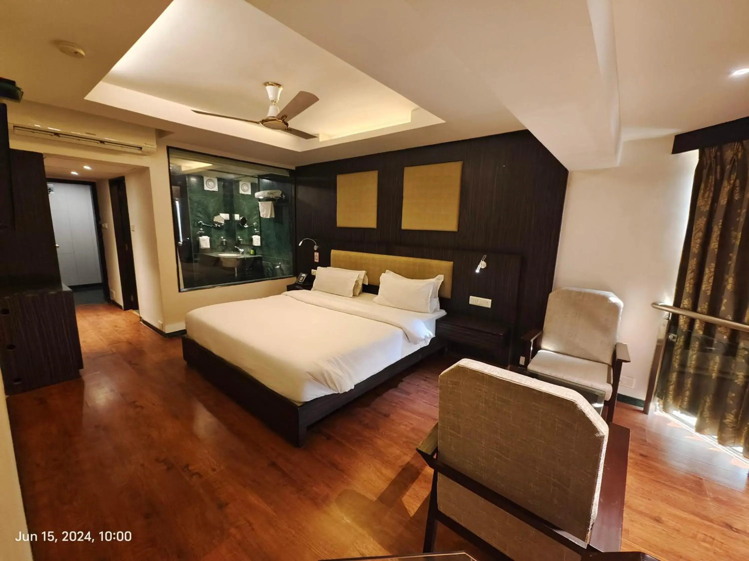 View (from property/room), Bed in The Oasis View (from property/room), Bed in The Oasis