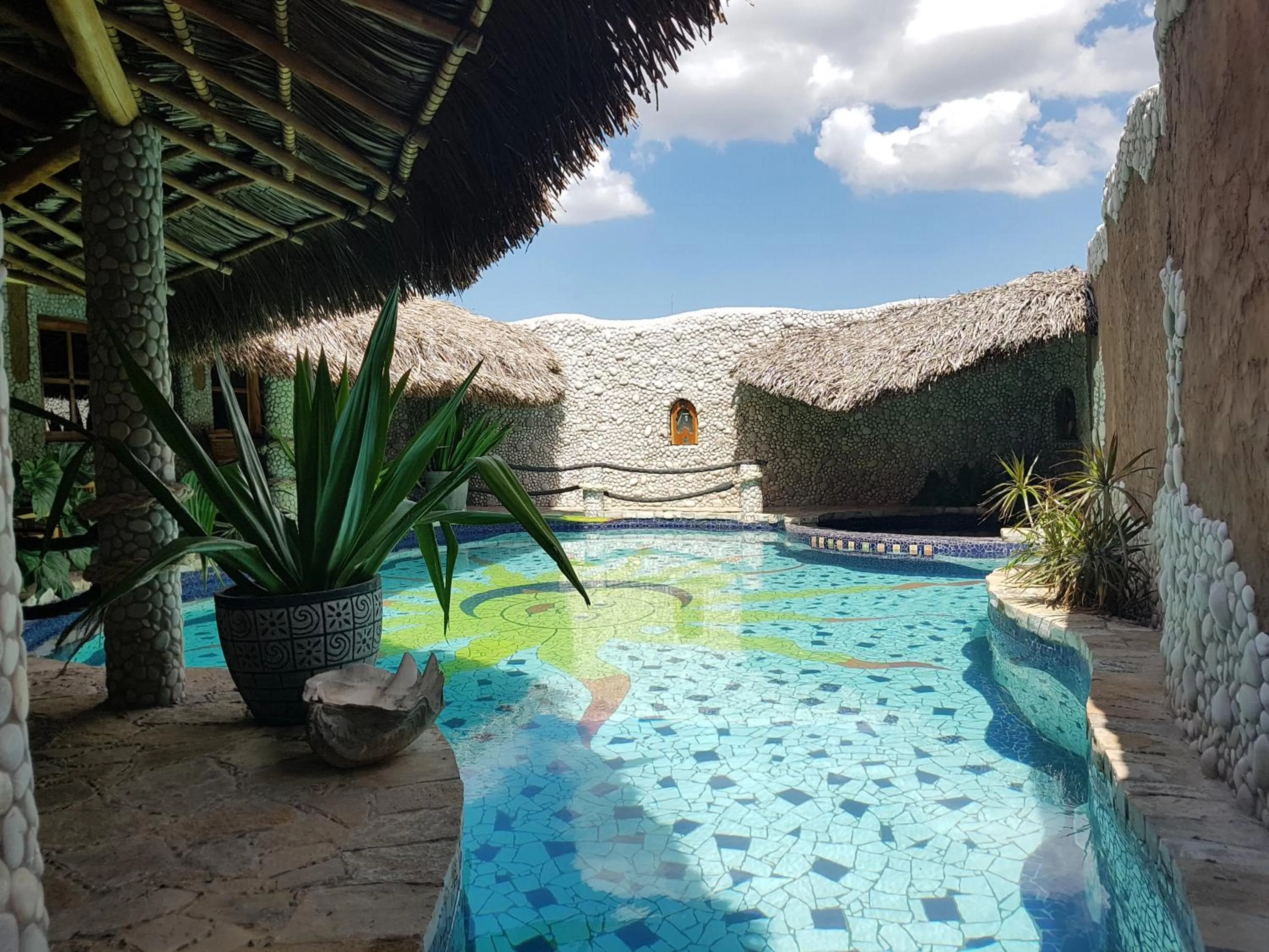 Swimming pool in Hotel La Hasienda