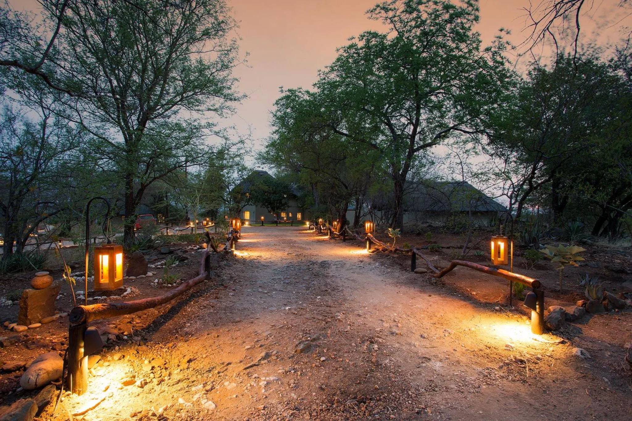 Facade/entrance in isiLimela Game Lodge