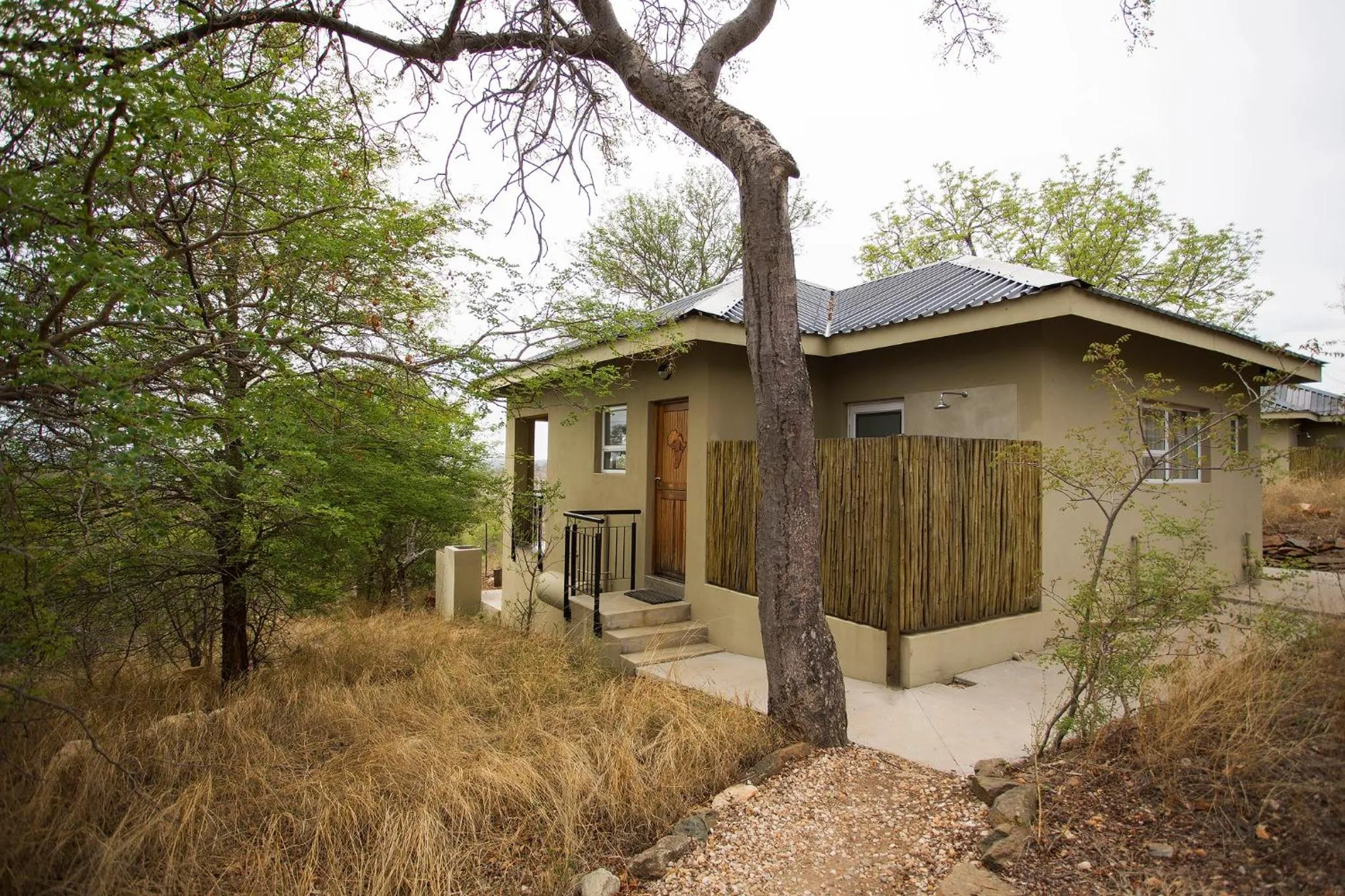 Facade/entrance in isiLimela Game Lodge