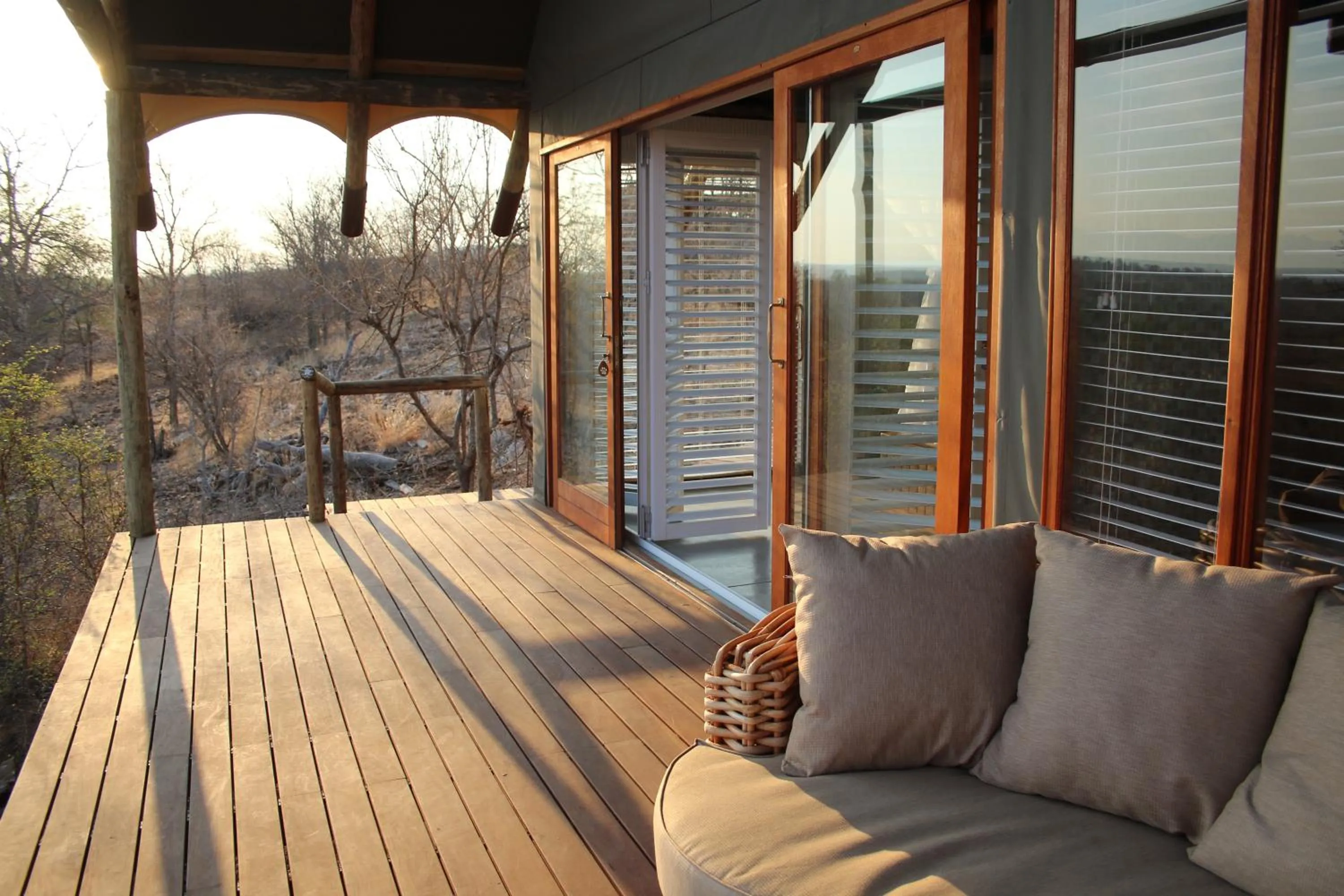 Balcony/Terrace in isiLimela Game Lodge