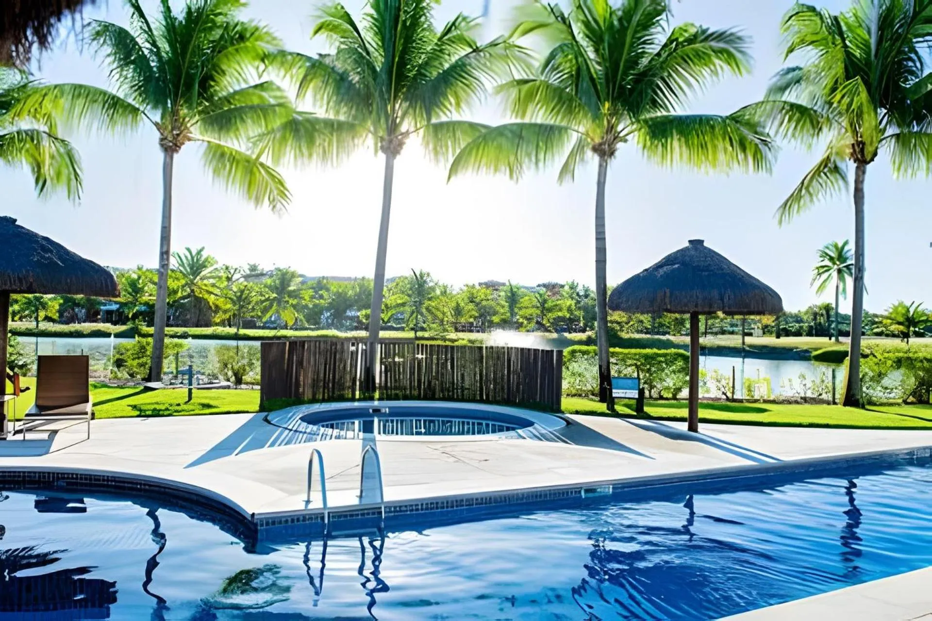 Swimming pool in Condominio Ibero-Star - Praia do Forte