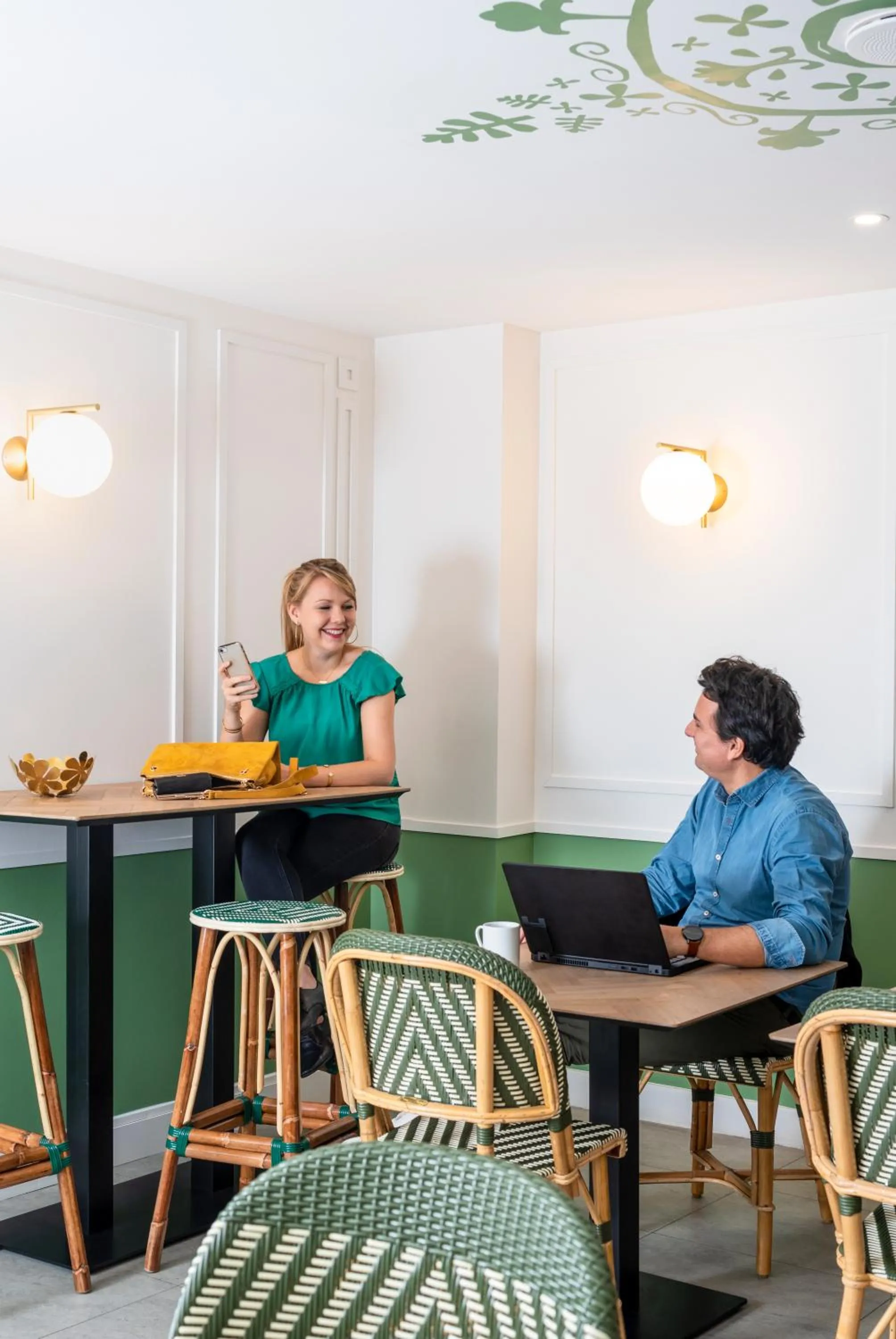 Lobby or reception in Aparthotel Adagio Paris Haussmann Champs Elysées