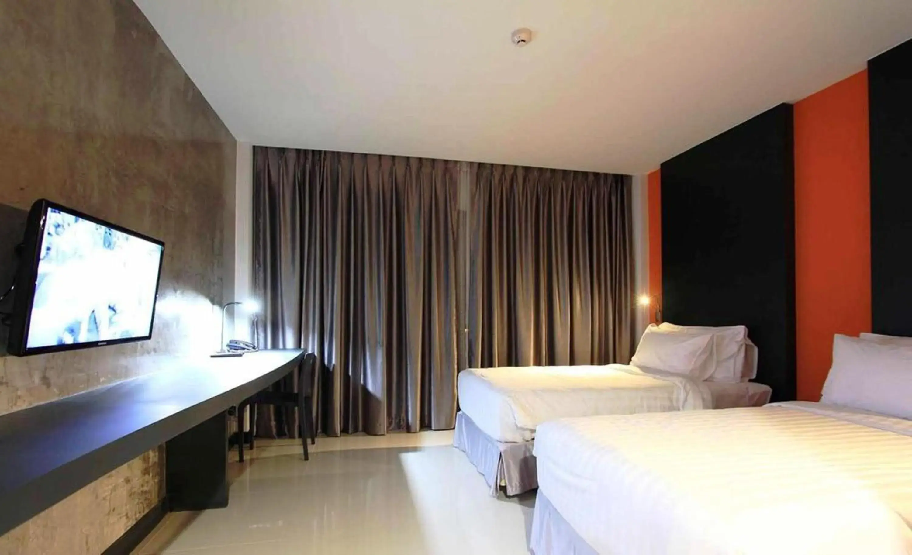 Photo of the whole room, Bed in Hub de Leaf @ Rayong Photo of the whole room, Bed in Hub de Leaf @ Rayong