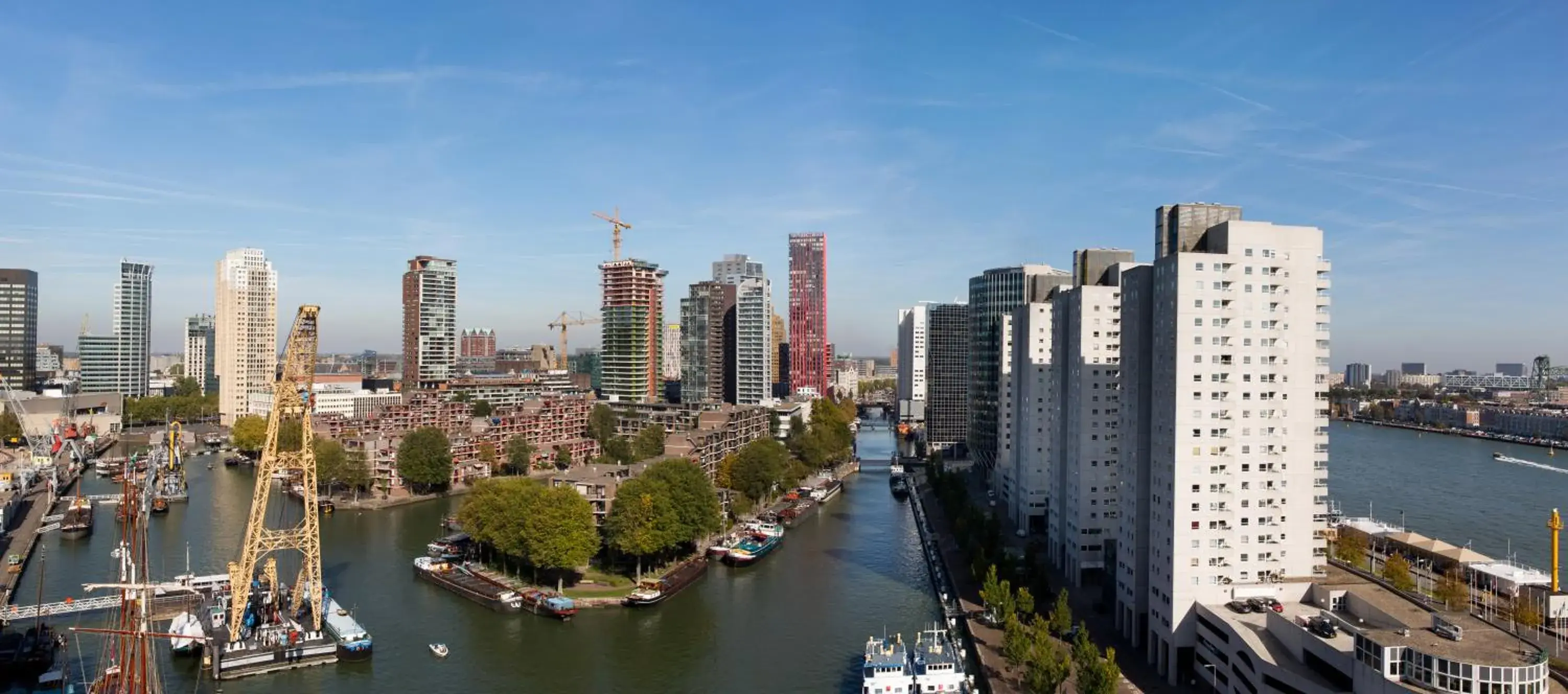 View (from property/room) in Haven Hotel Rotterdam, Curio Collection by Hilton View (from property/room) in Haven Hotel Rotterdam, Curio Collection by Hilton