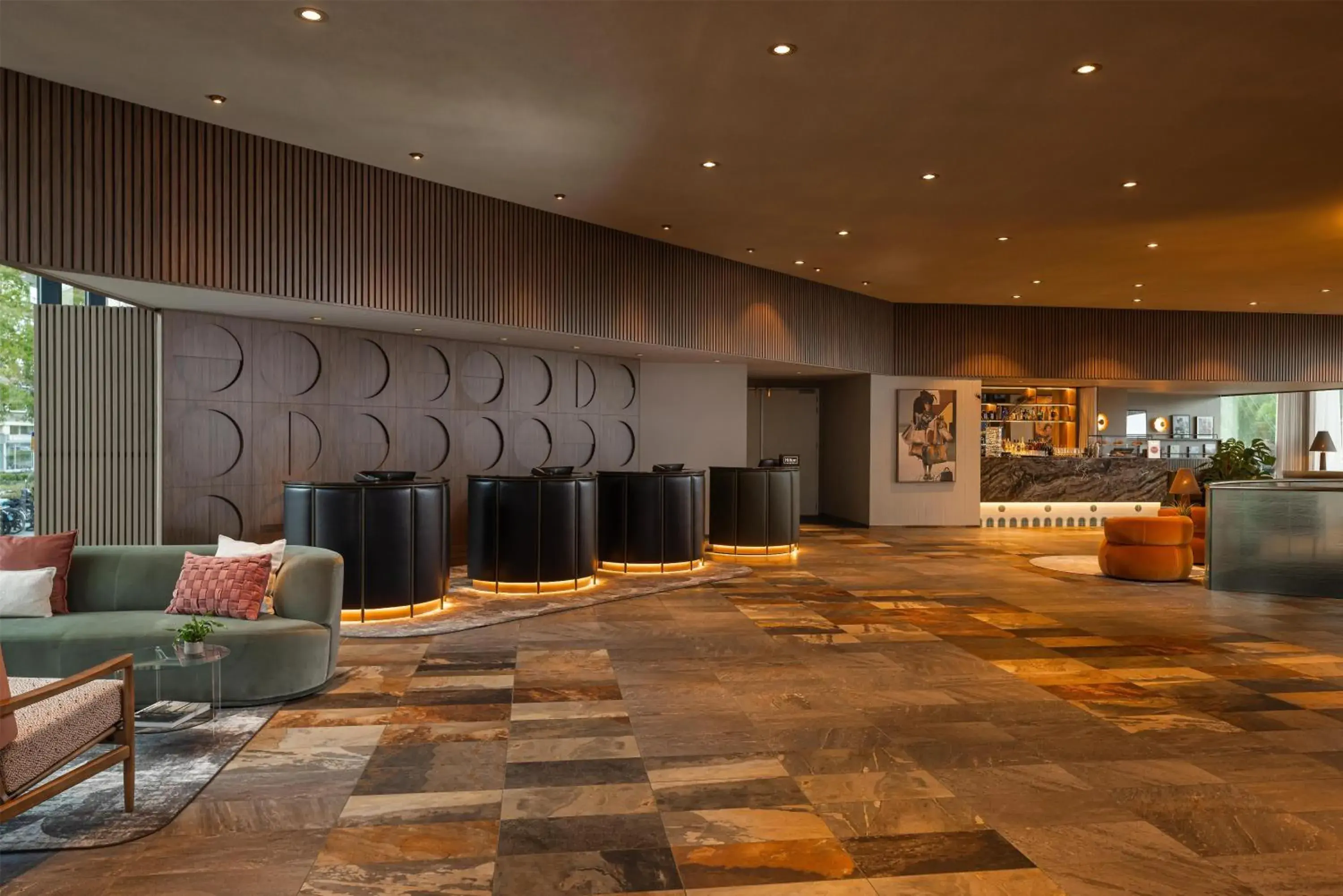 Lobby or reception in Haven Hotel Rotterdam, Curio Collection by Hilton Lobby or reception in Haven Hotel Rotterdam, Curio Collection by Hilton