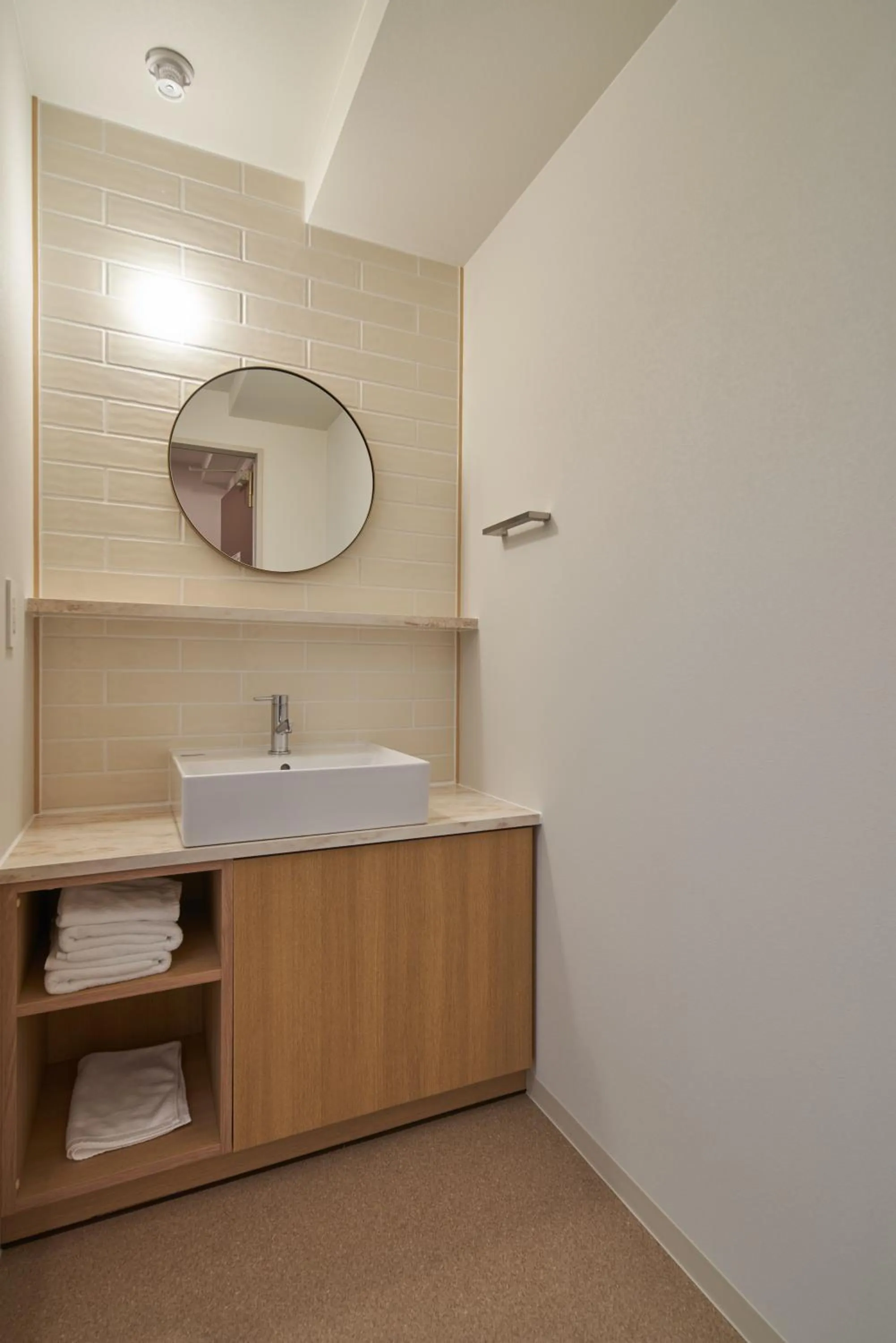 Bathroom in cinnamon hotel