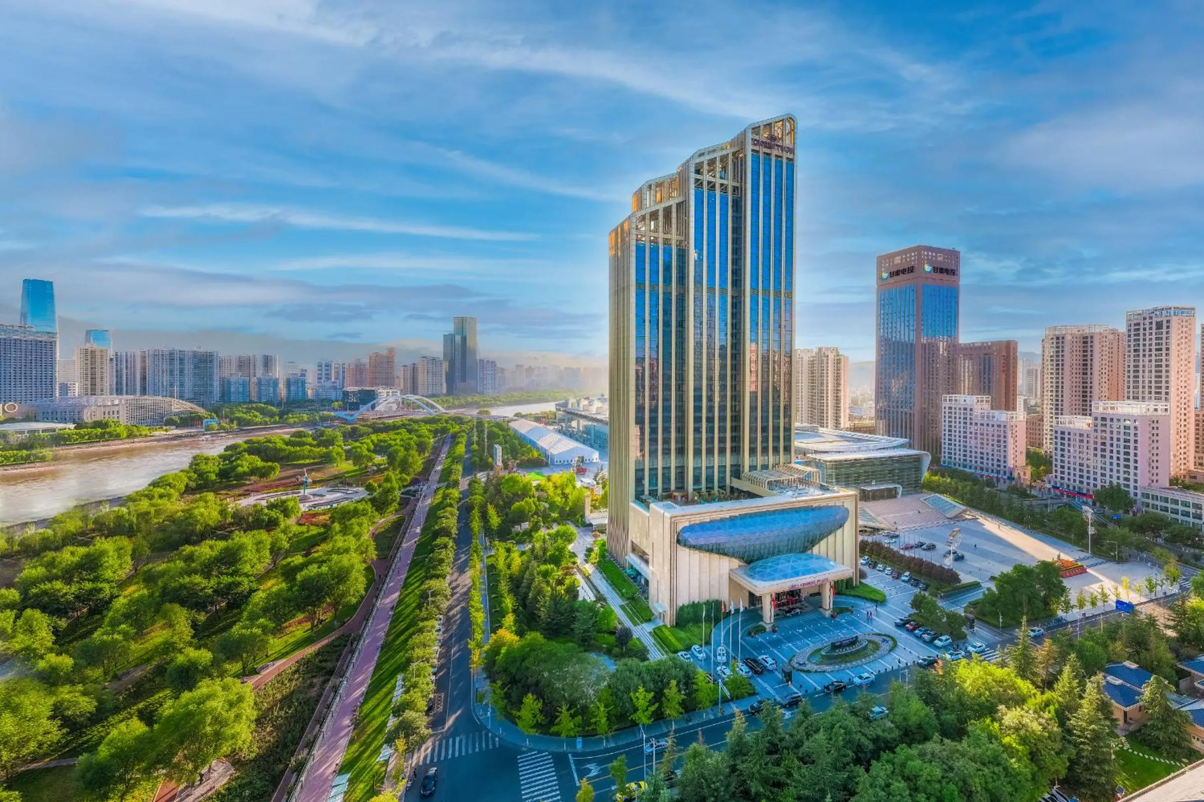 Property building in Crowne Plaza Hotel Lanzhou by IHG