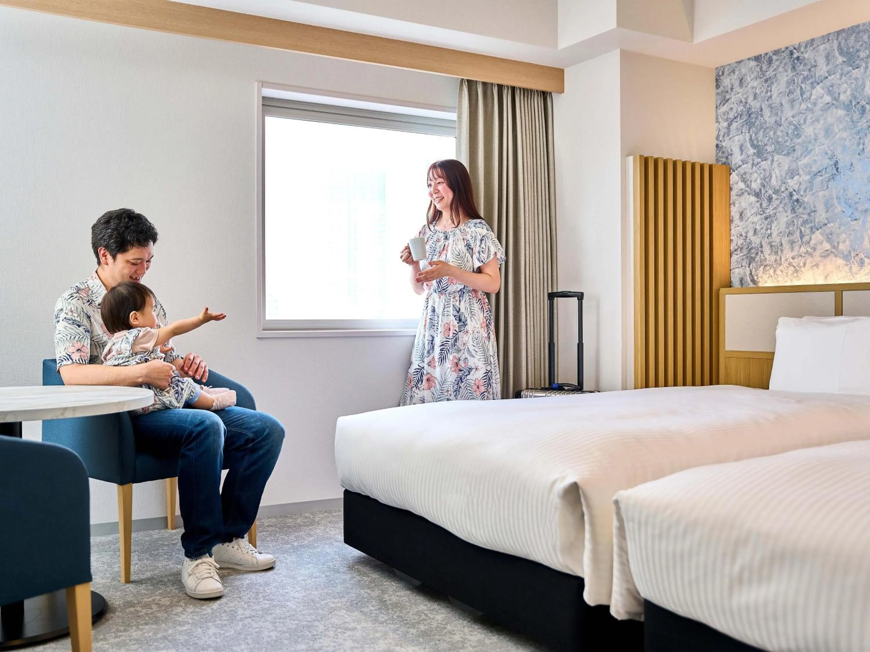 People, Bed in Daiwa Roynet Hotel Naha Kokusaidori