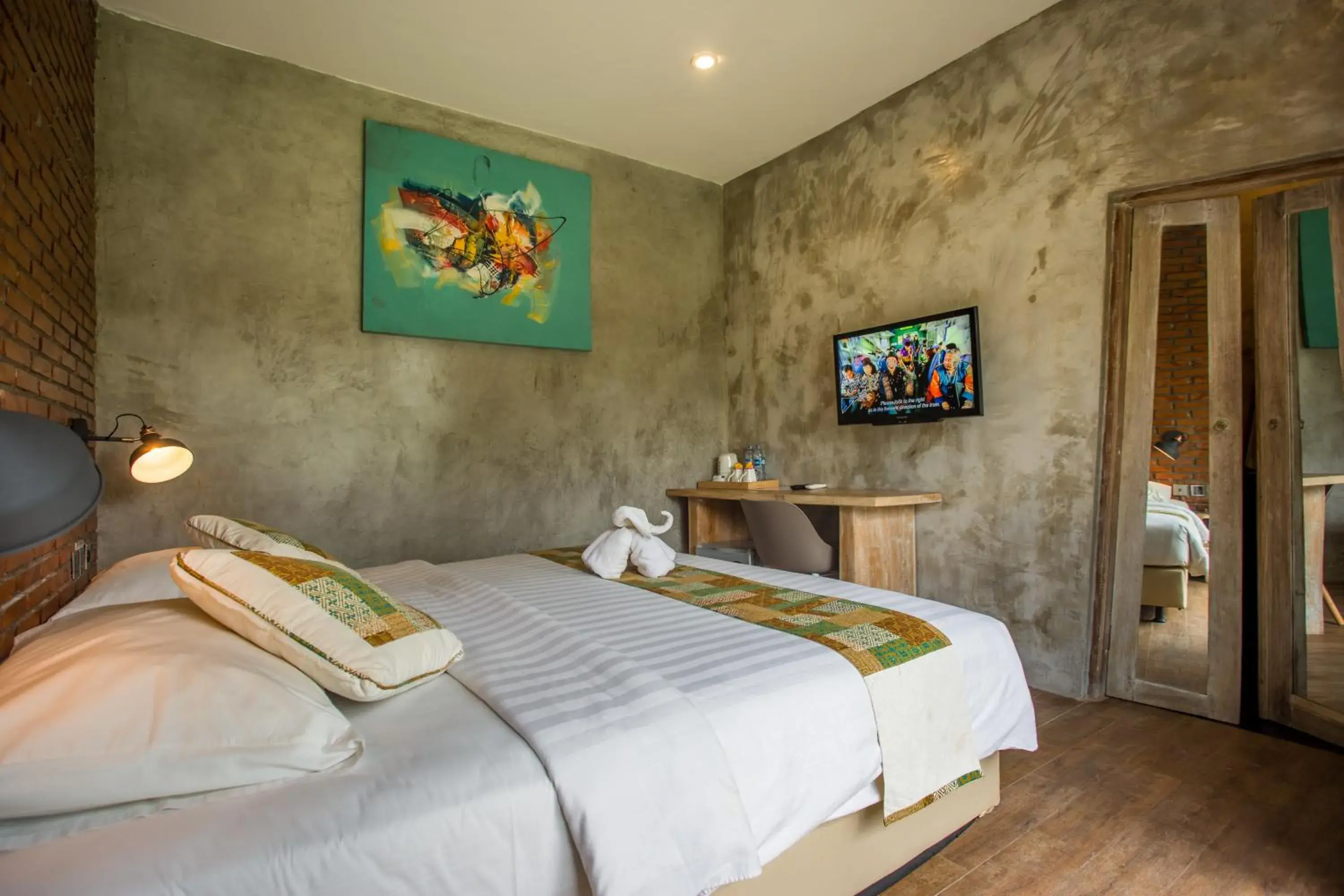 Photo of the whole room, Bed in Bali Breezz Hotel Photo of the whole room, Bed in Bali Breezz Hotel