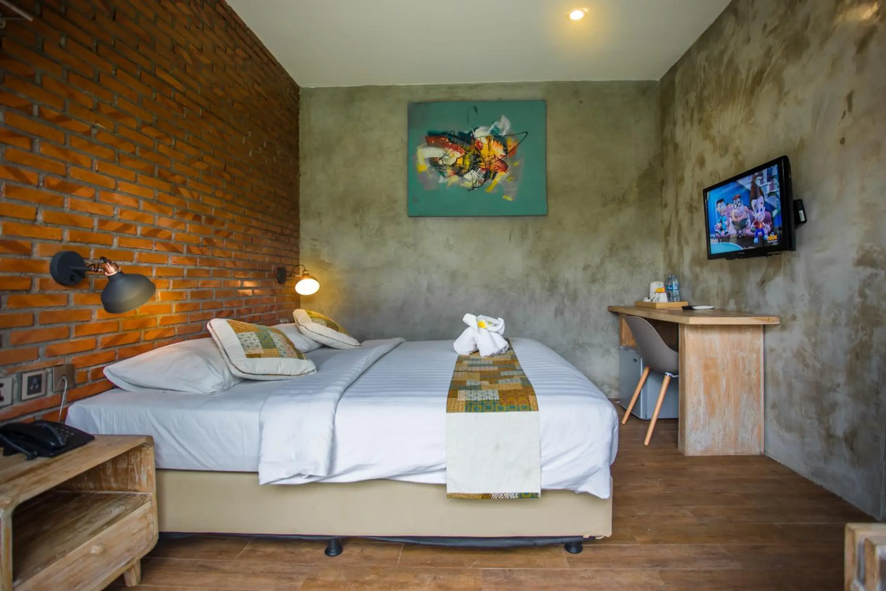 Photo of the whole room, Bed in Bali Breezz Hotel Photo of the whole room, Bed in Bali Breezz Hotel