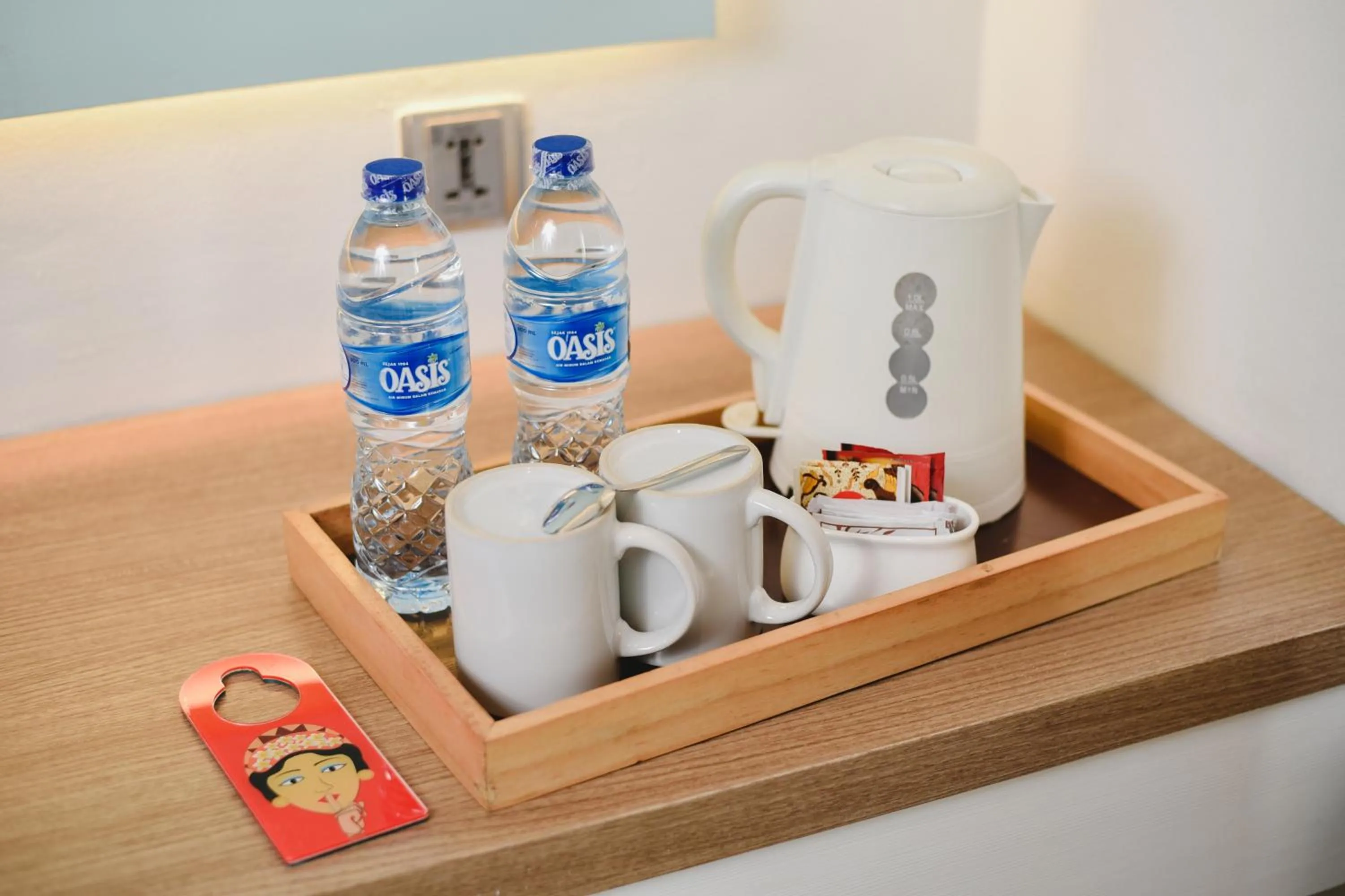 Coffee/tea facilities in Bali Breezz Hotel