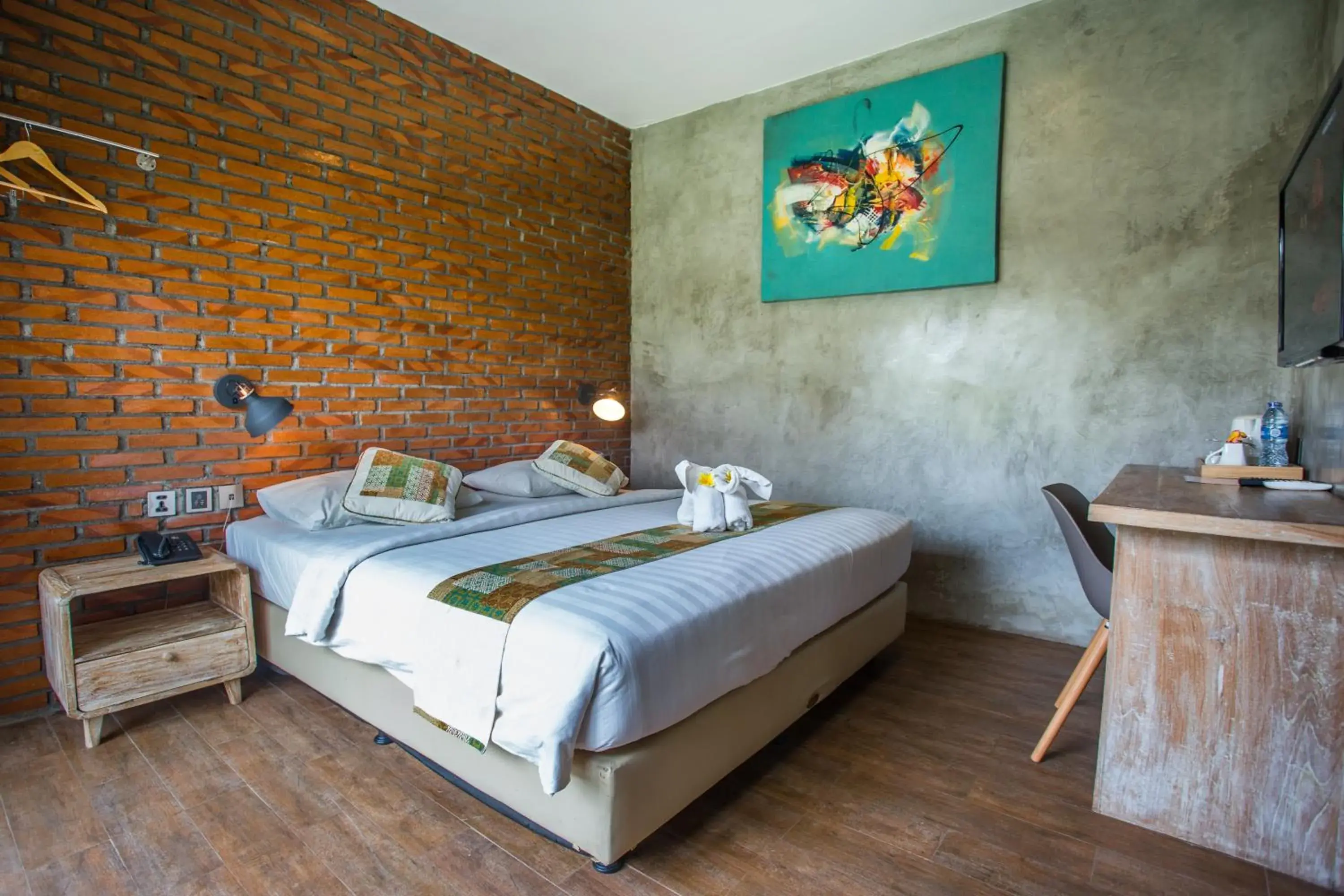 Photo of the whole room, Bed in Bali Breezz Hotel Photo of the whole room, Bed in Bali Breezz Hotel