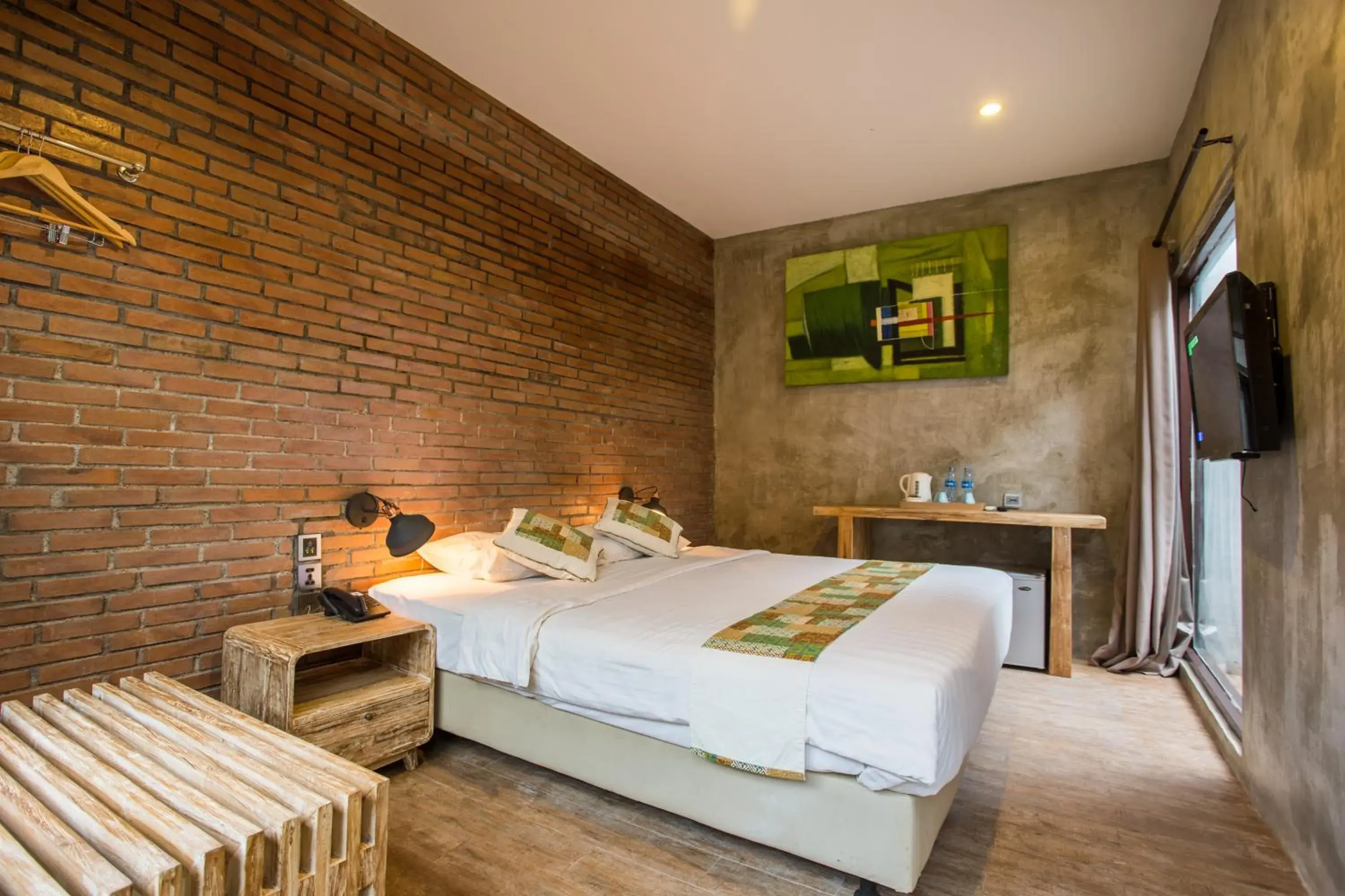 Photo of the whole room, Bed in Bali Breezz Hotel Photo of the whole room, Bed in Bali Breezz Hotel