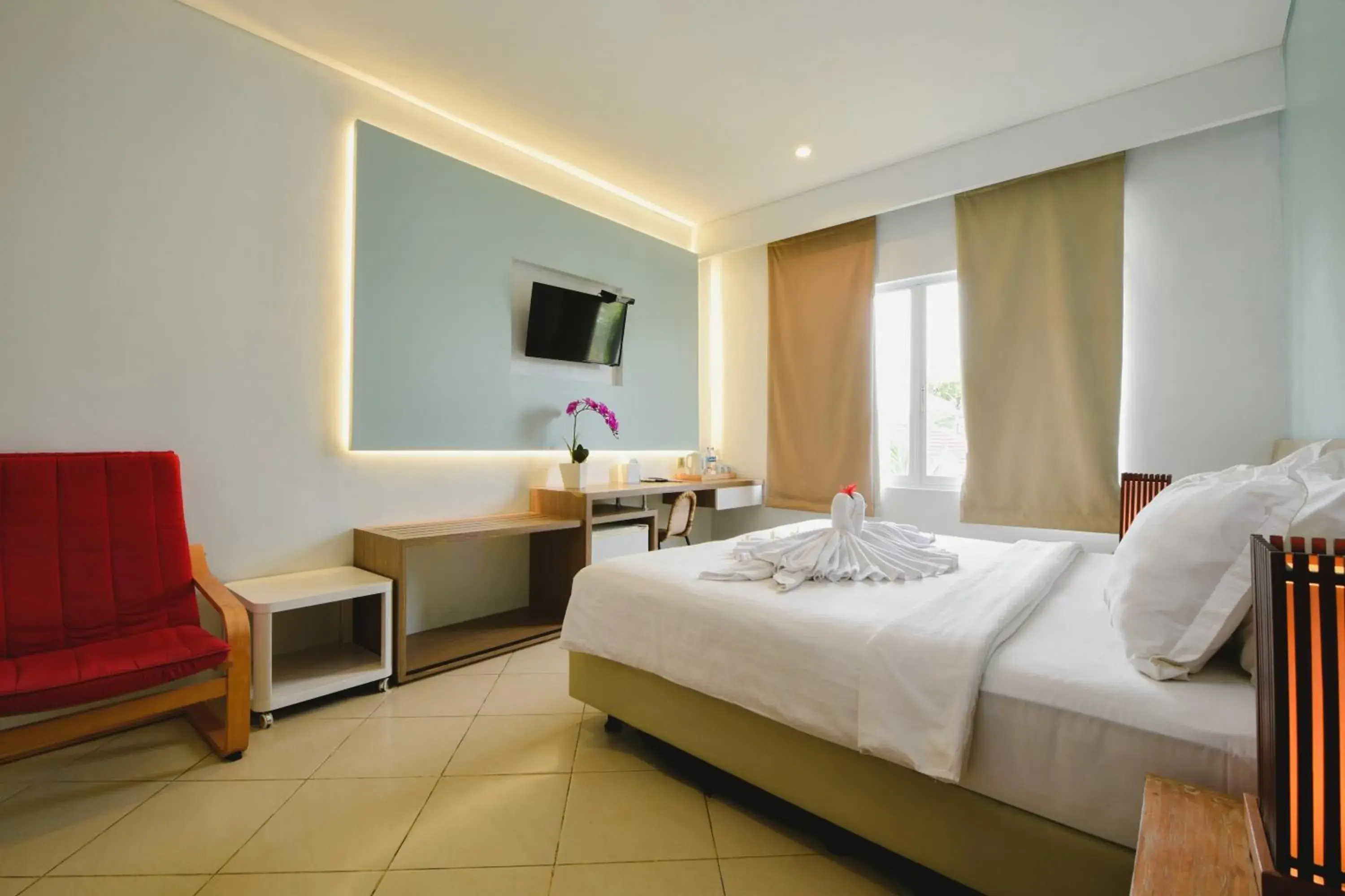 Deluxe Room in Bali Breezz Hotel Deluxe Room in Bali Breezz Hotel