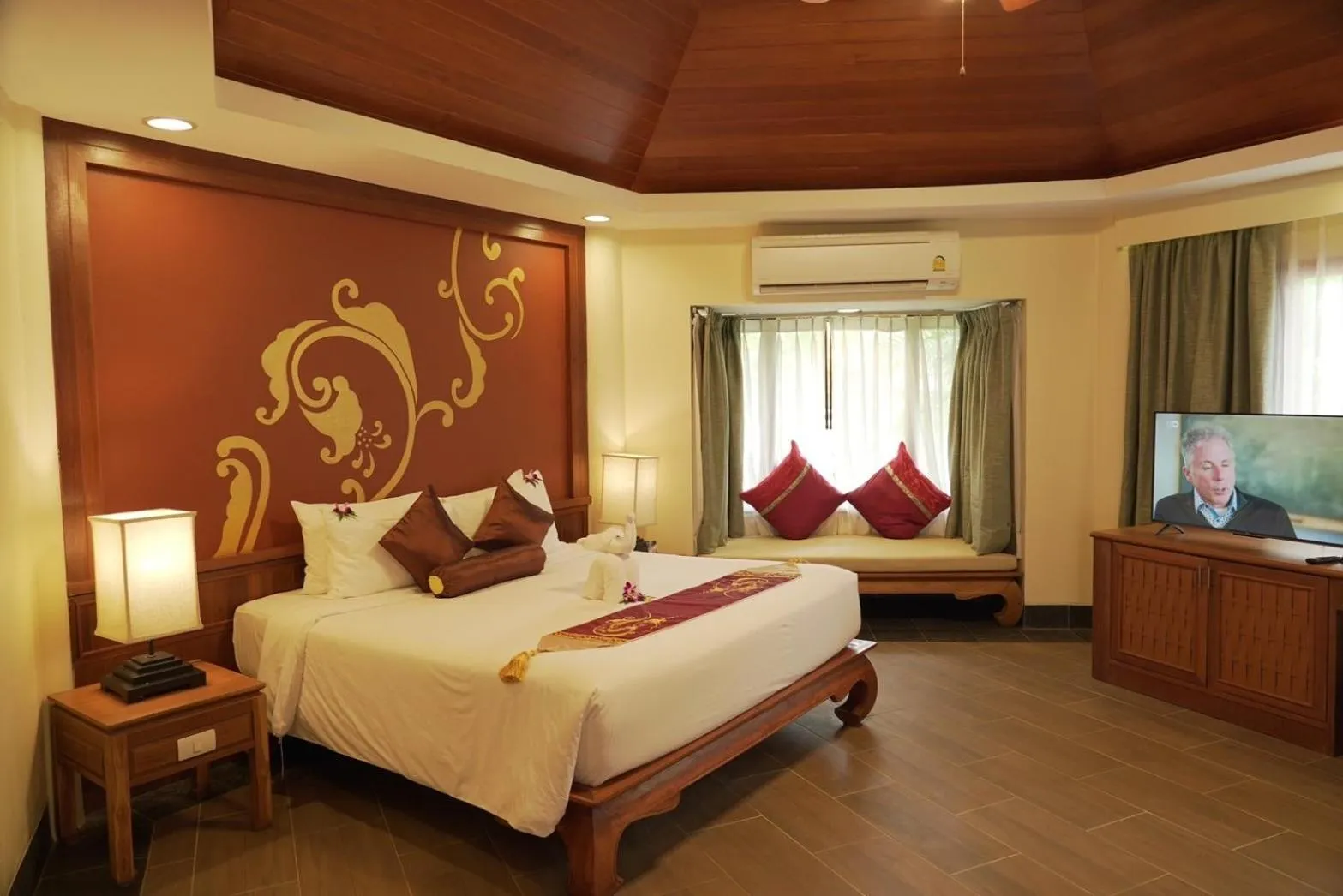 Bedroom, Bed in Seaview Resort Khao Lak - SHA Plus