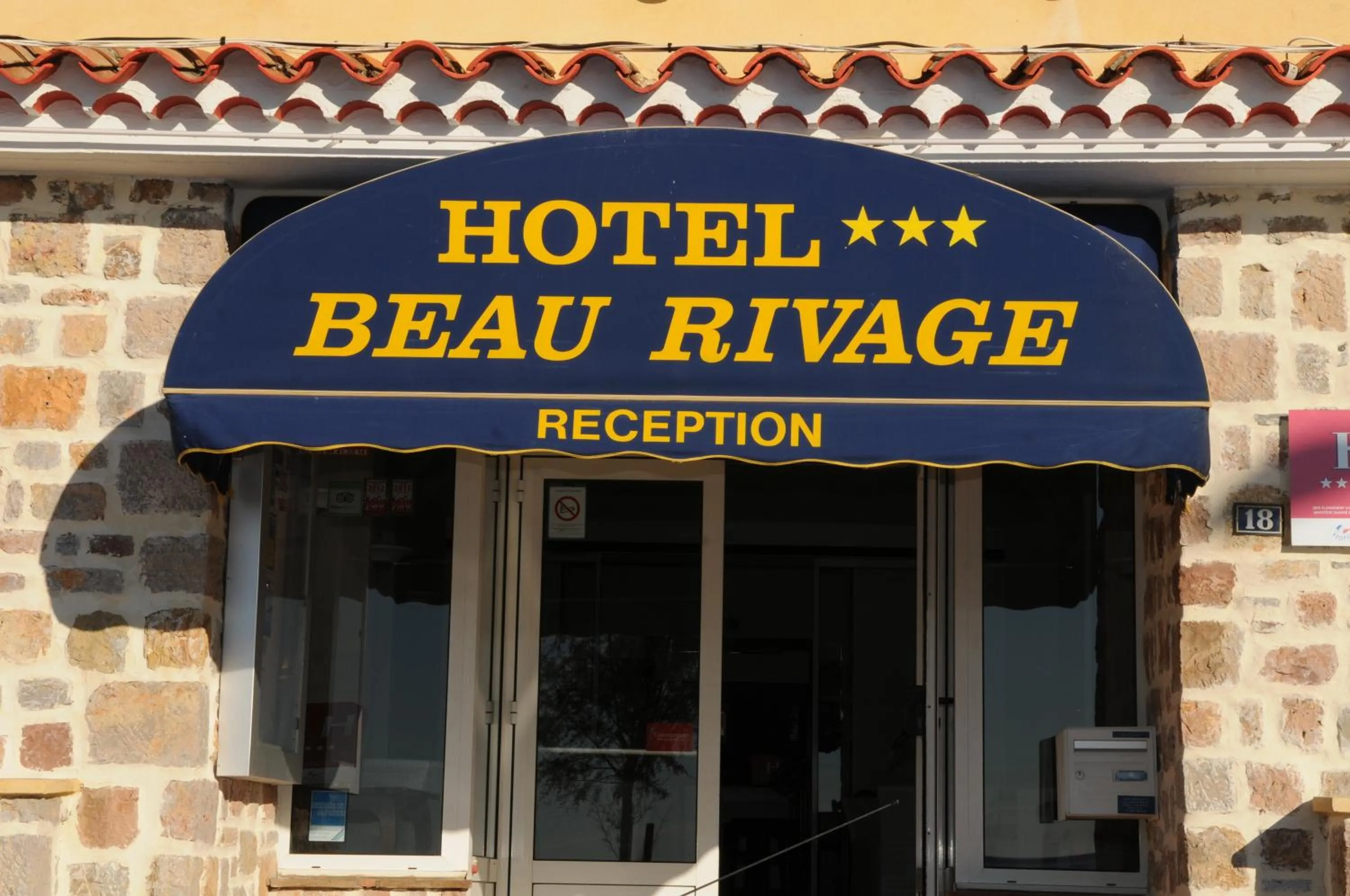 Property logo or sign in Hôtel Beau Rivage