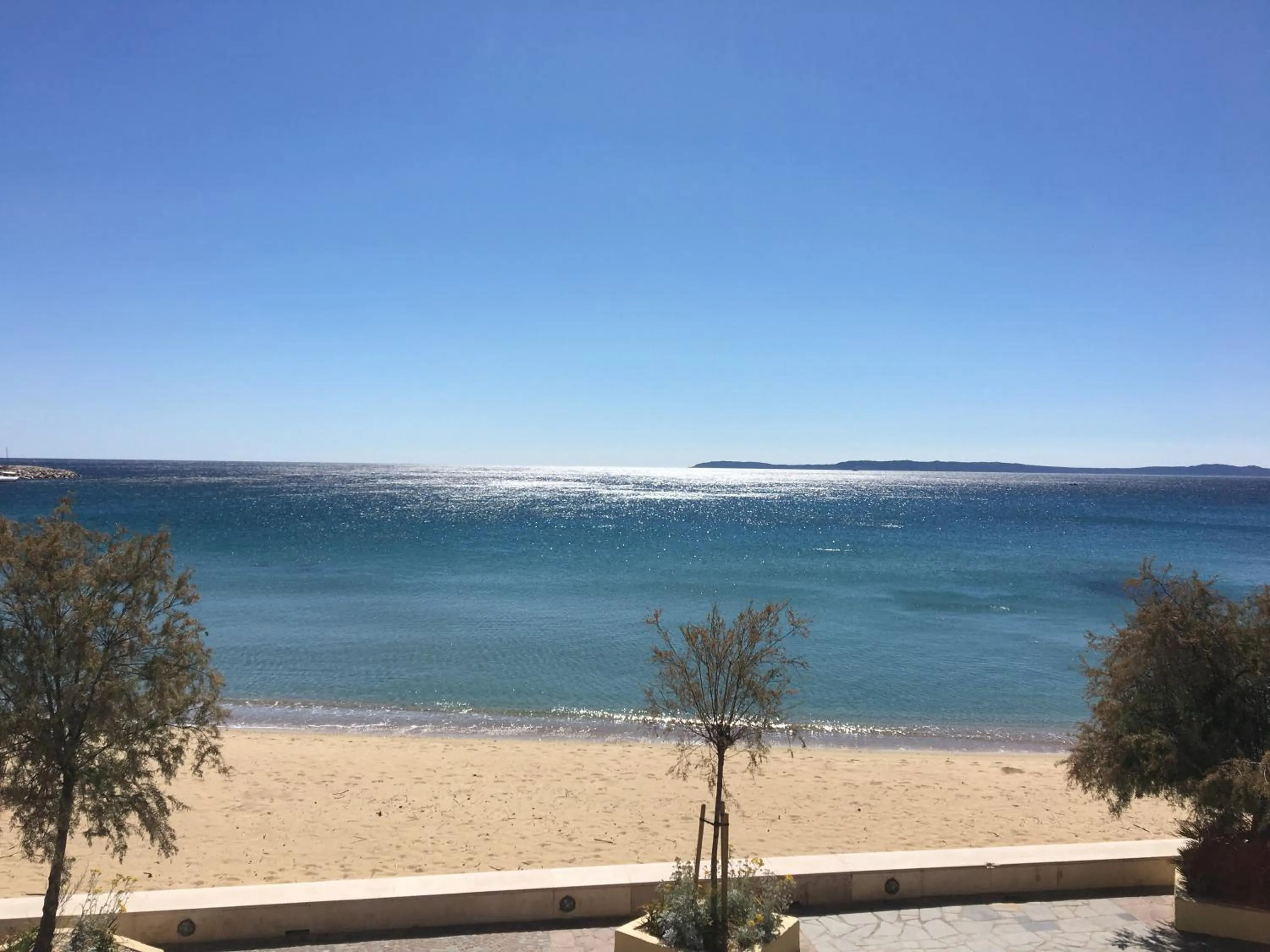 Sea view in Hôtel Beau Rivage
