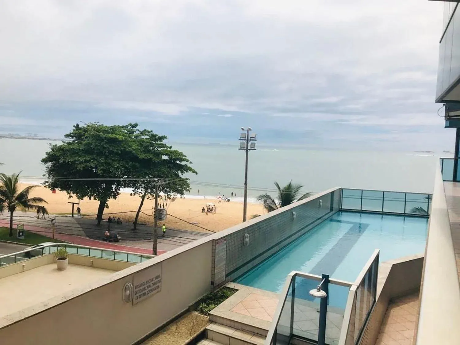 Pool view in Diamond Beach