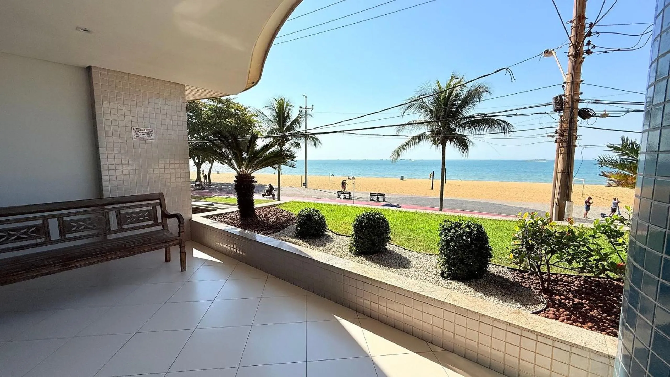 Seating area in Diamond Beach