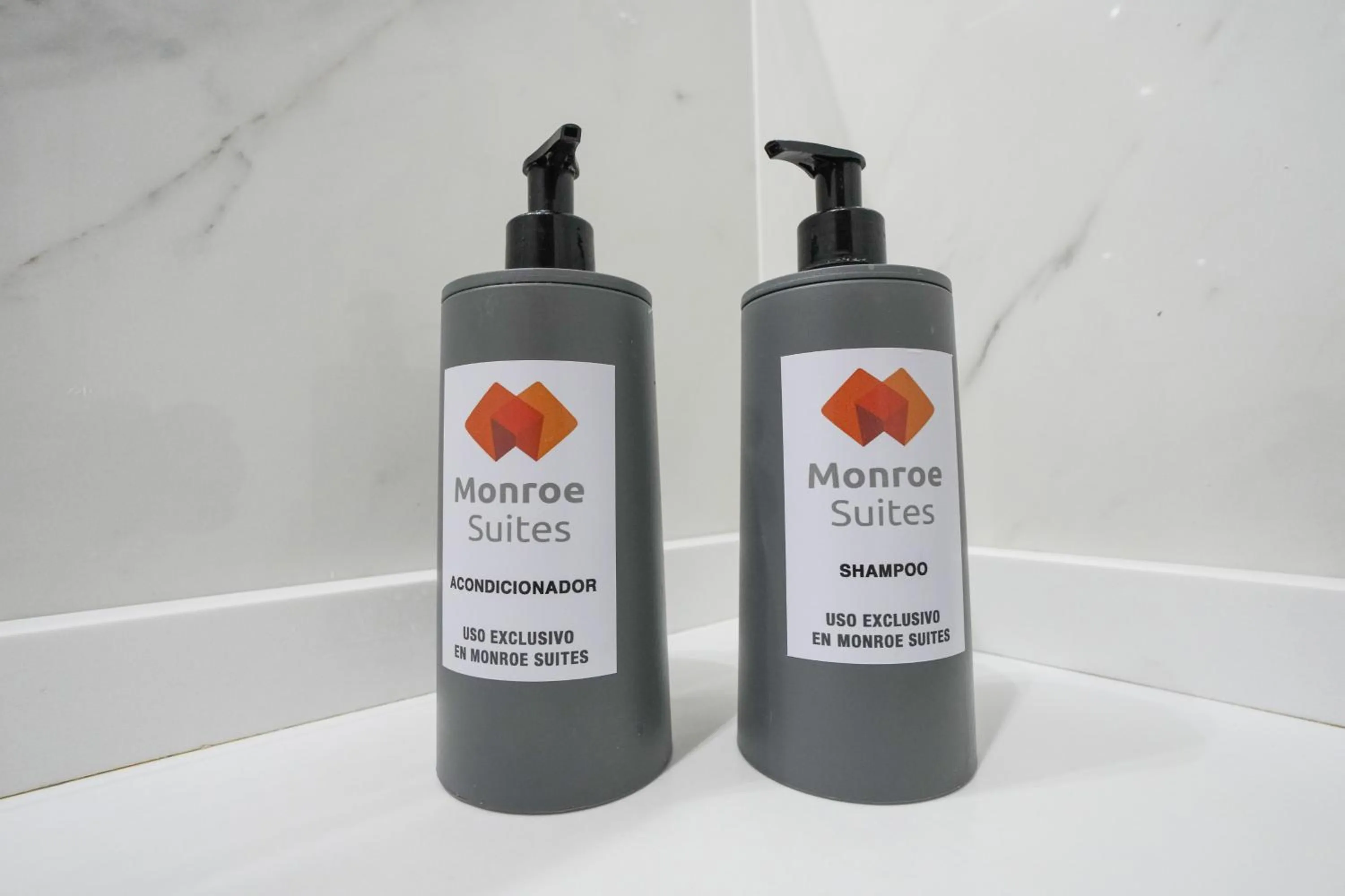 Bathroom in Monroe Suites