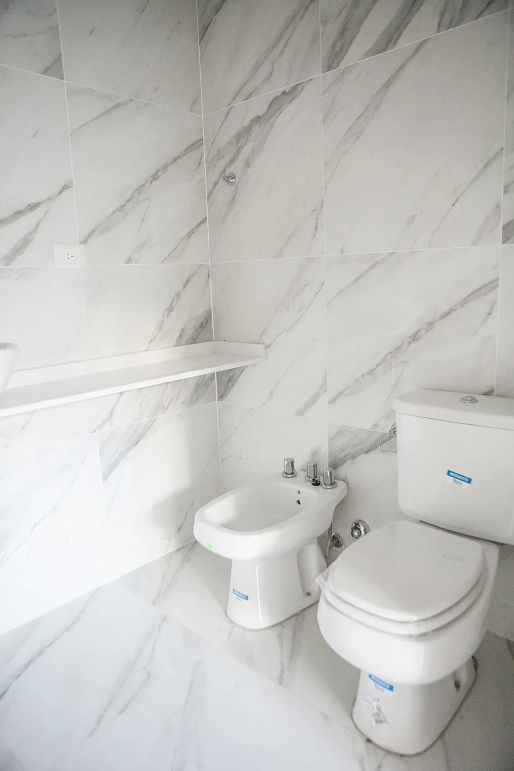 Bathroom in Monroe Suites