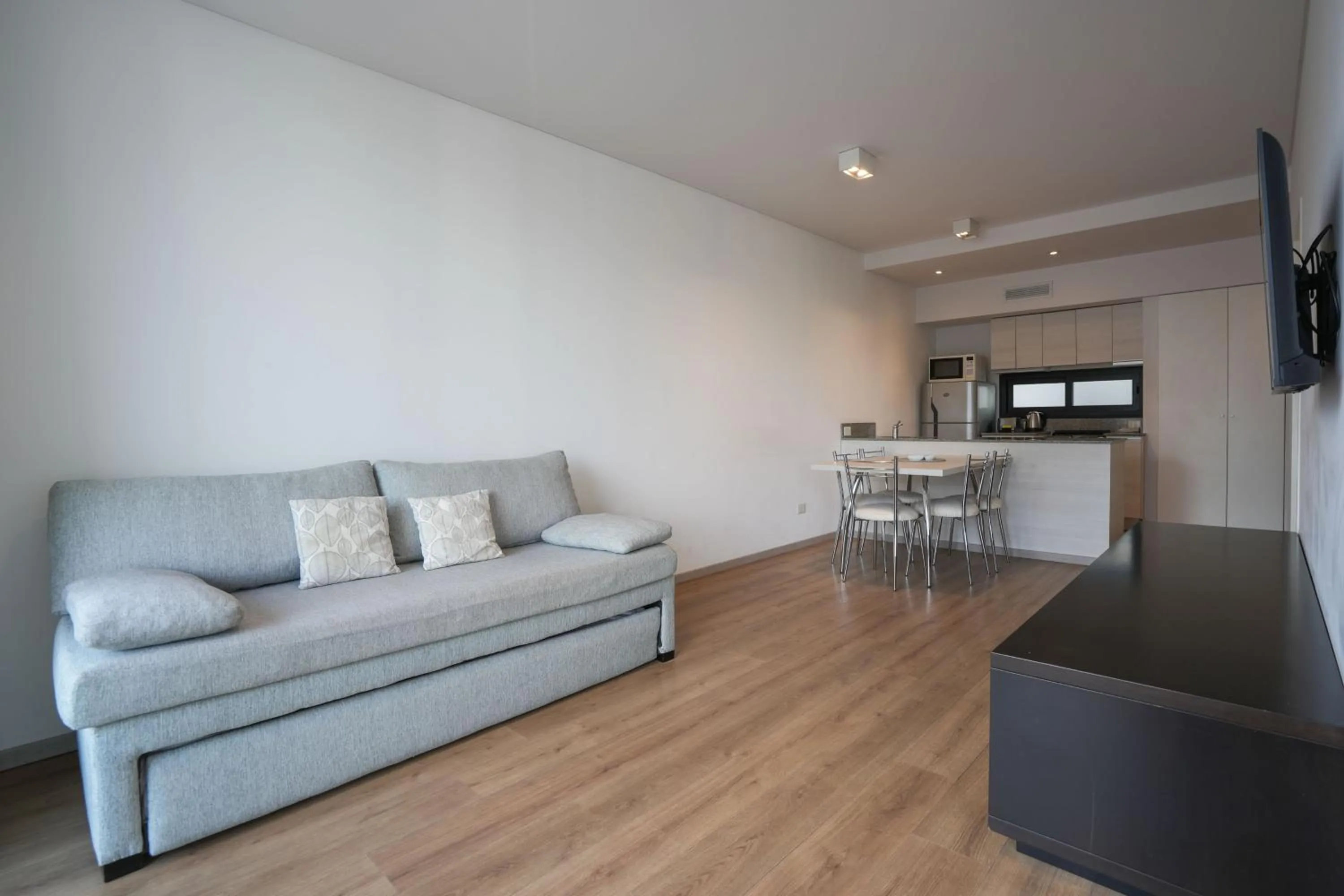 Photo of the whole room in Monroe Suites