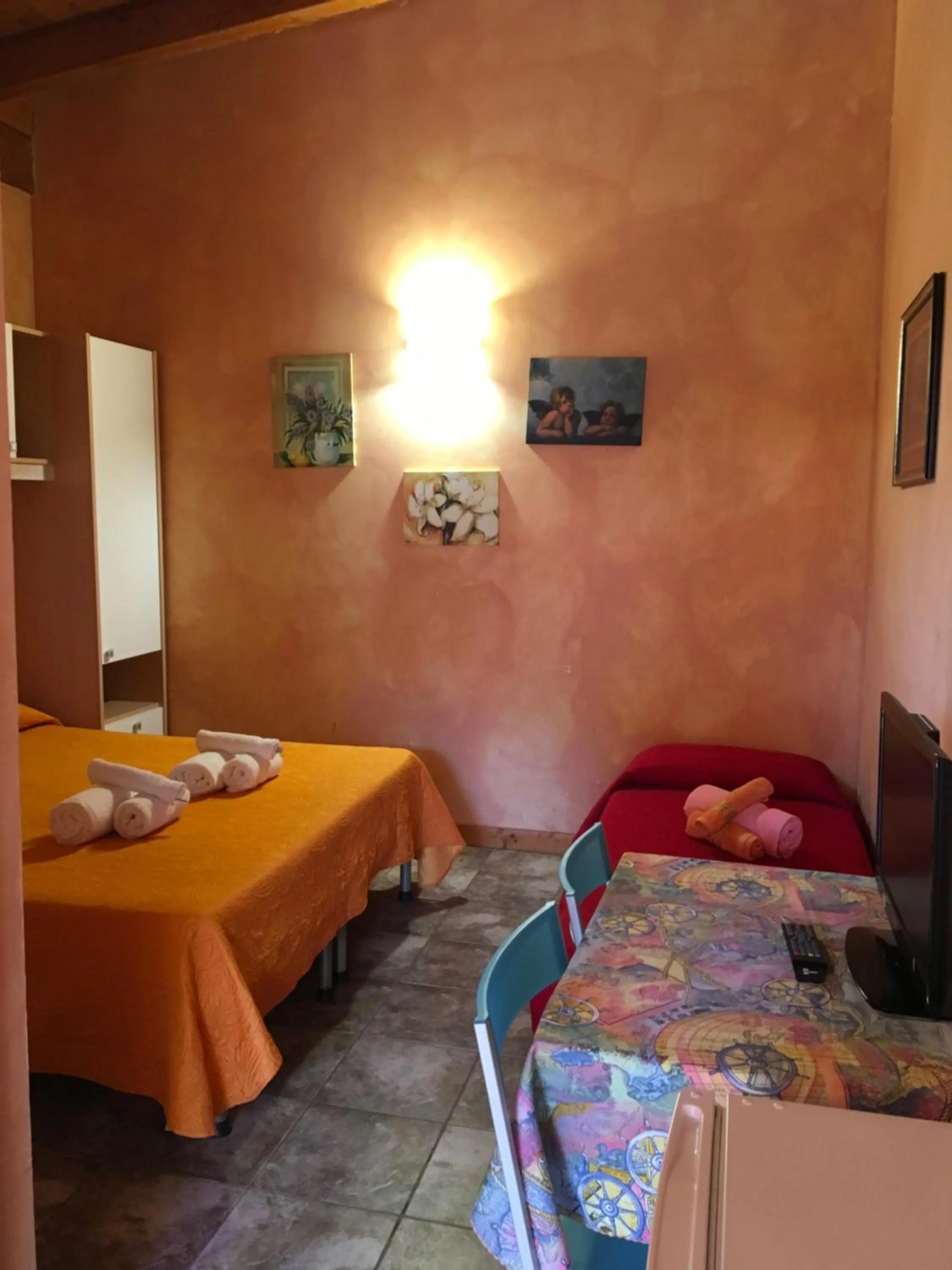 Bed in Chalet monolocale