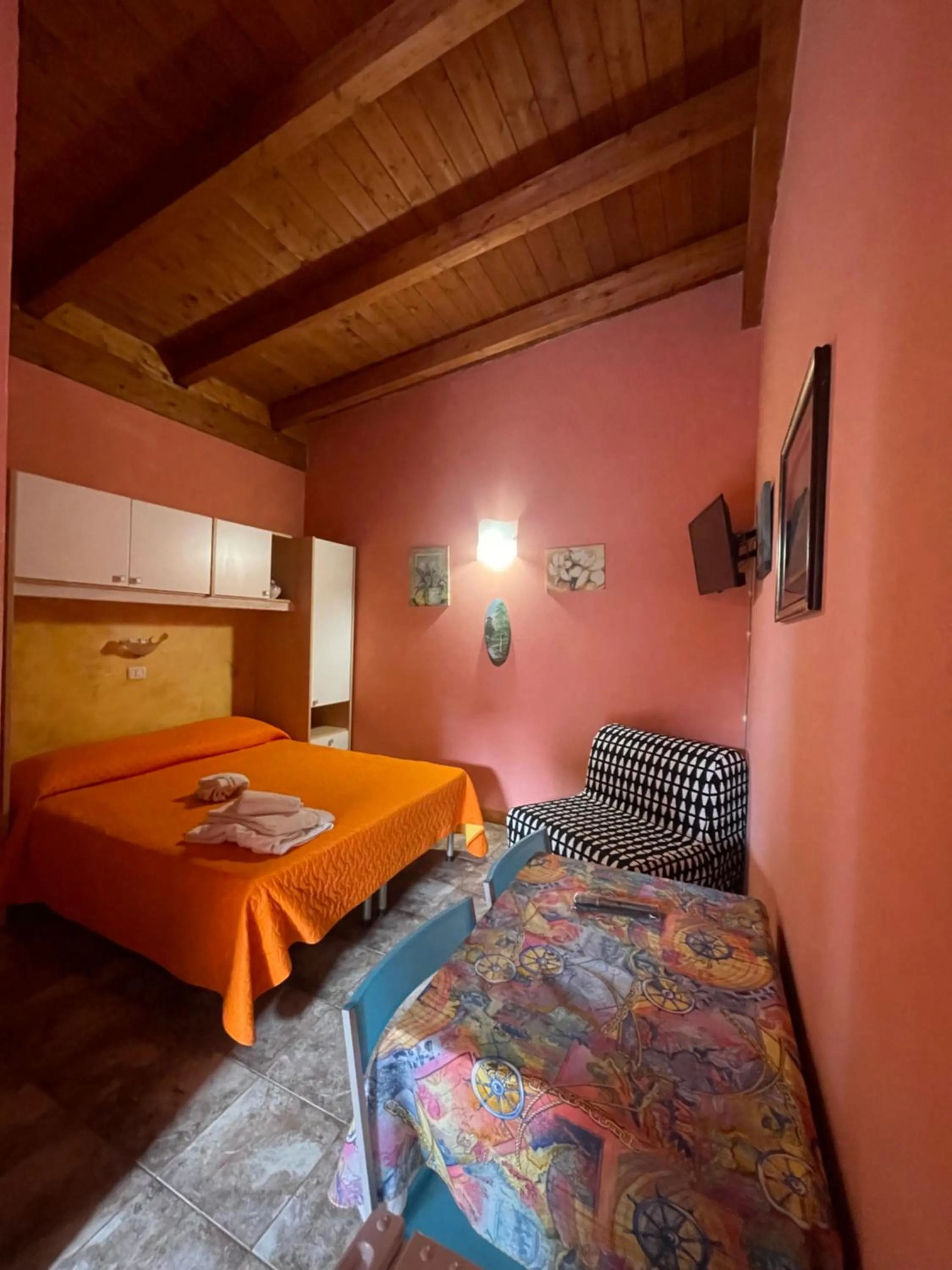Bed in Chalet monolocale