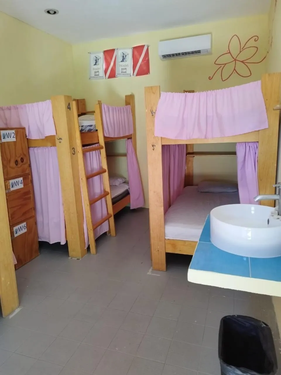 Bed in Blue Magic Hostel