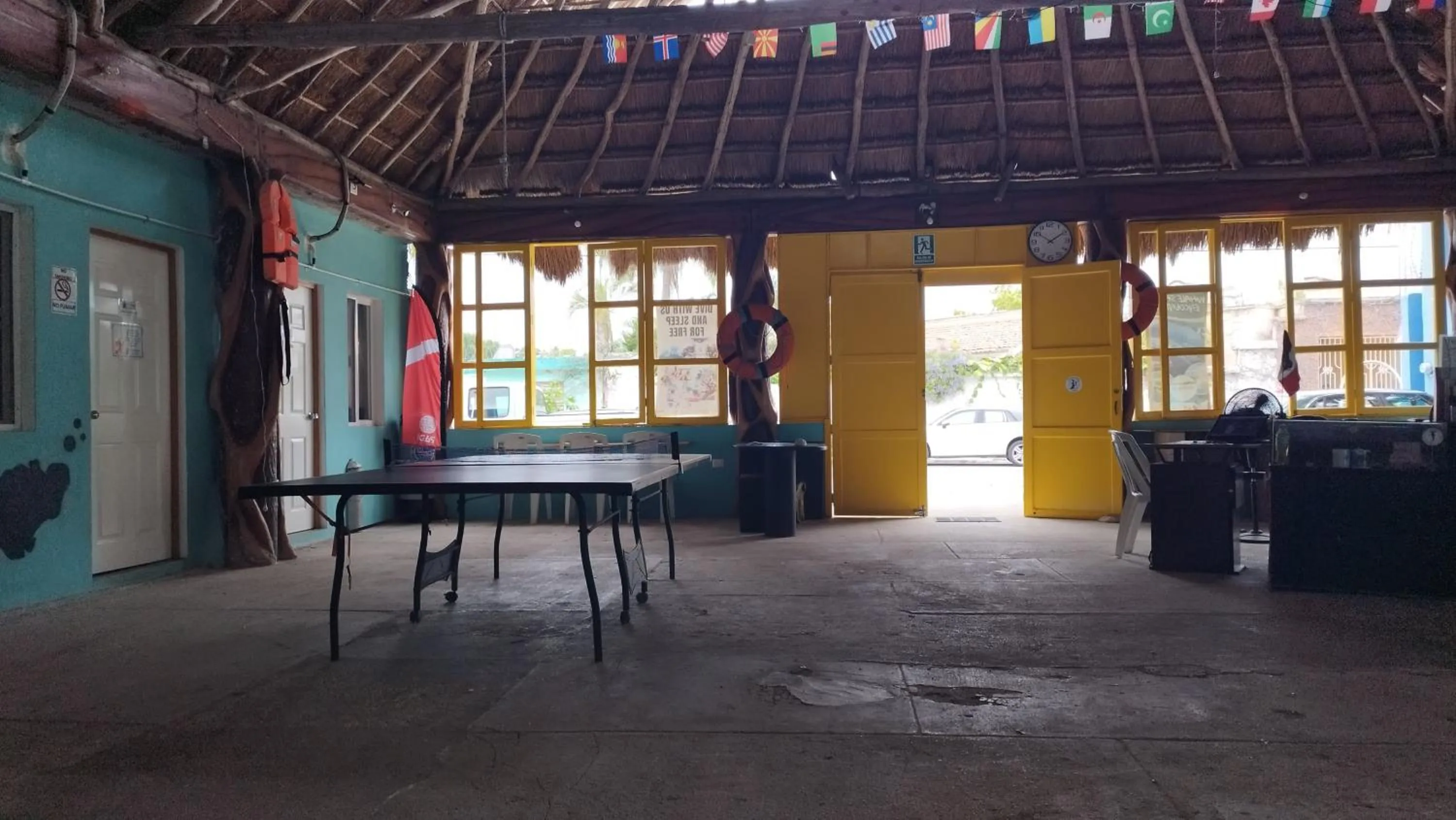 Game Room in Blue Magic Hostel