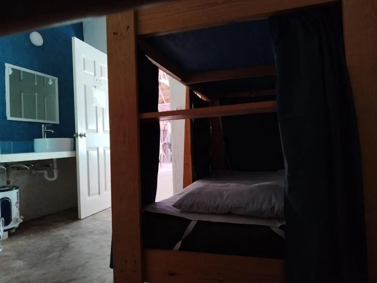 Bed in Blue Magic Hostel