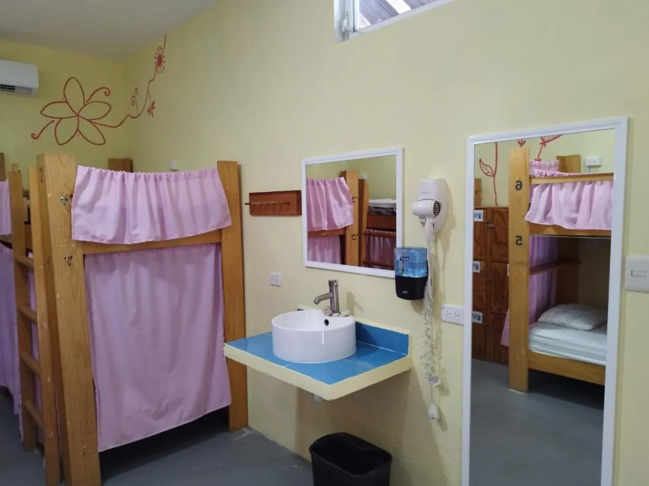 Bed in Blue Magic Hostel