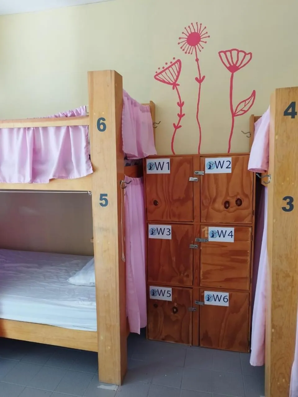 Bed in Blue Magic Hostel